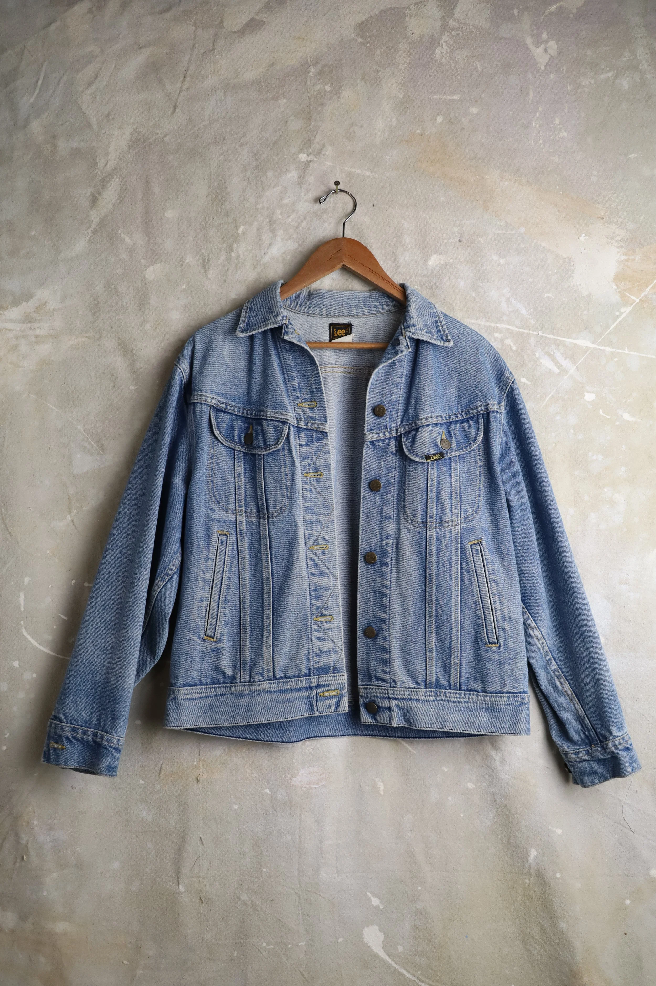 Lee brand Denim Trucker. Made In USA