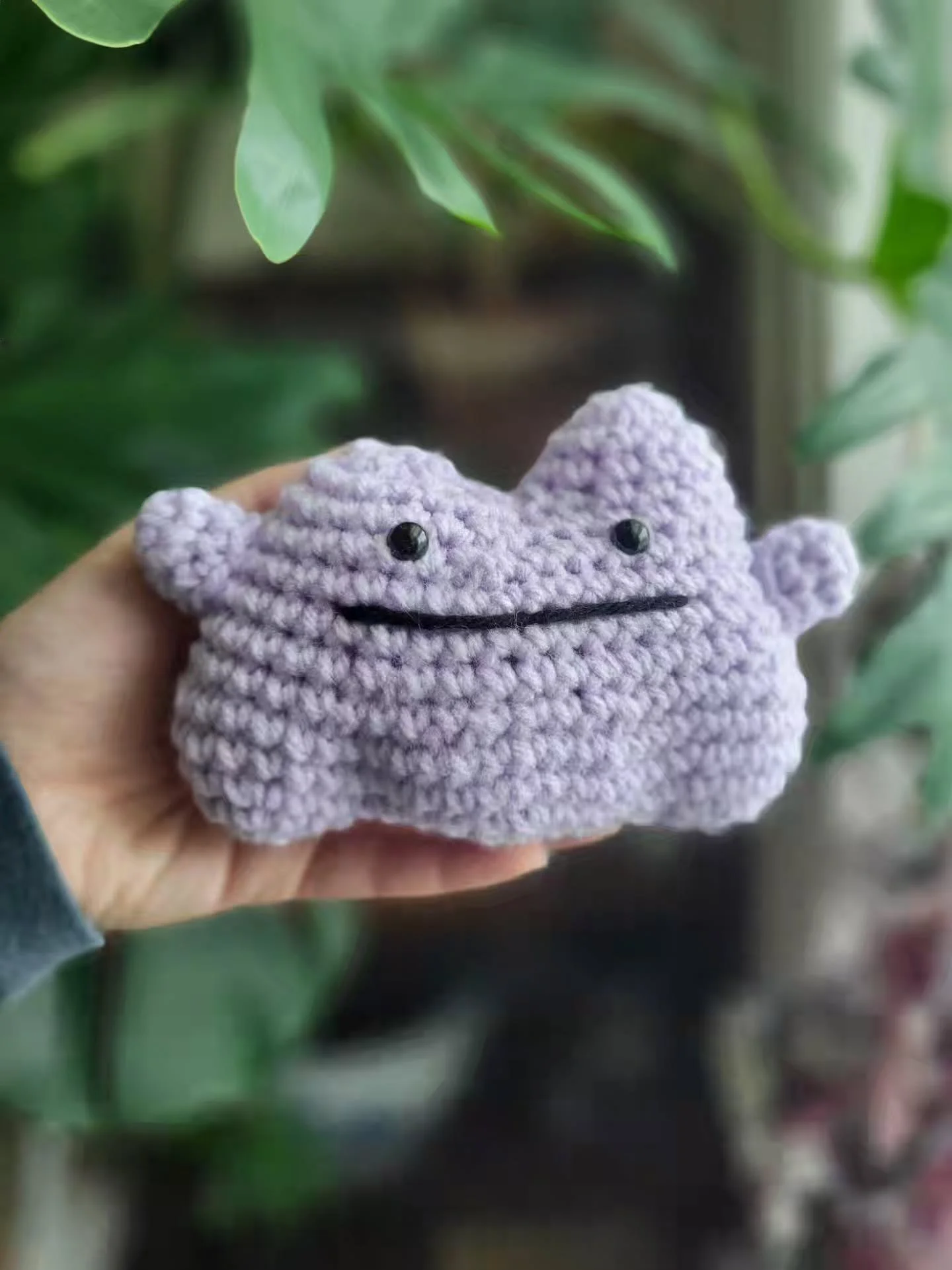 We found the imposter 🫪

-----
Available at PS185 Spring Market

SAT (5/9)
📍8901 Ridge Blvd
10AM-3PM

-----
Pattern by @shifucrafts

#ditto #crochetplushie #crochetblob
