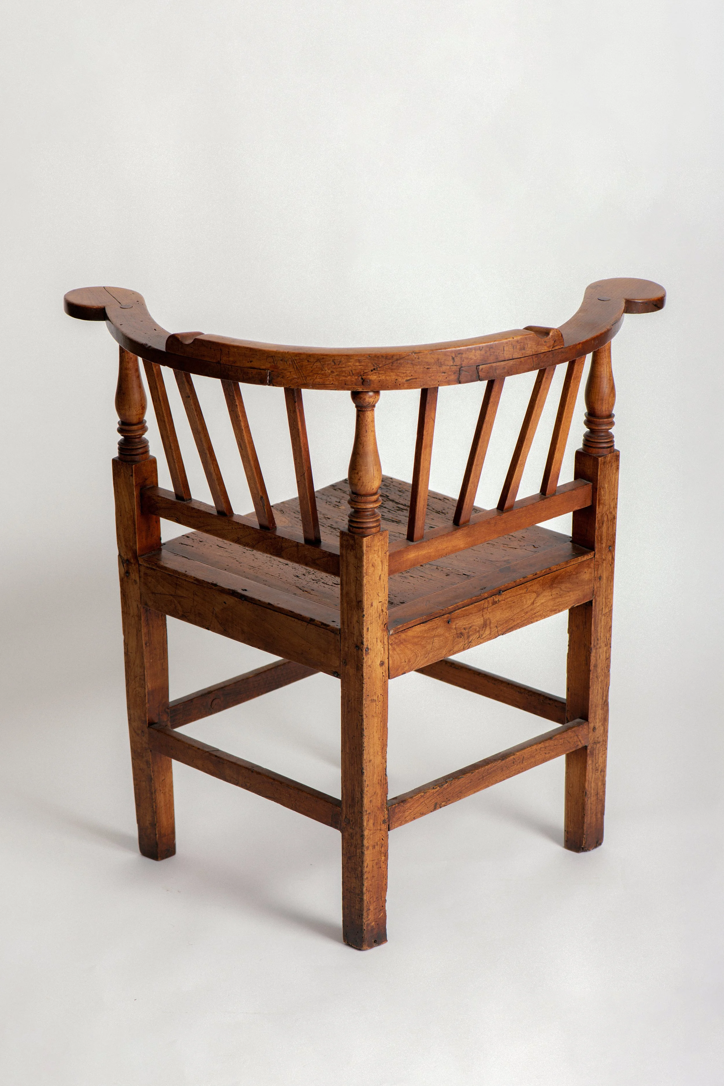 18th Century English Provincial Roundabout Chair2