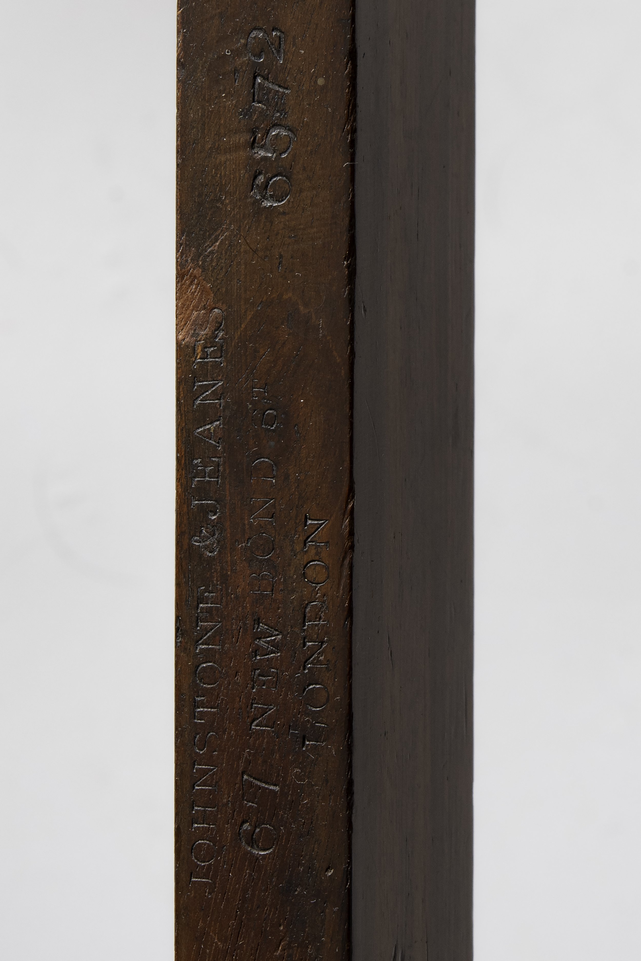 Johnstone & Jeanes New Bond Street maker’s stamp and serial number 6572