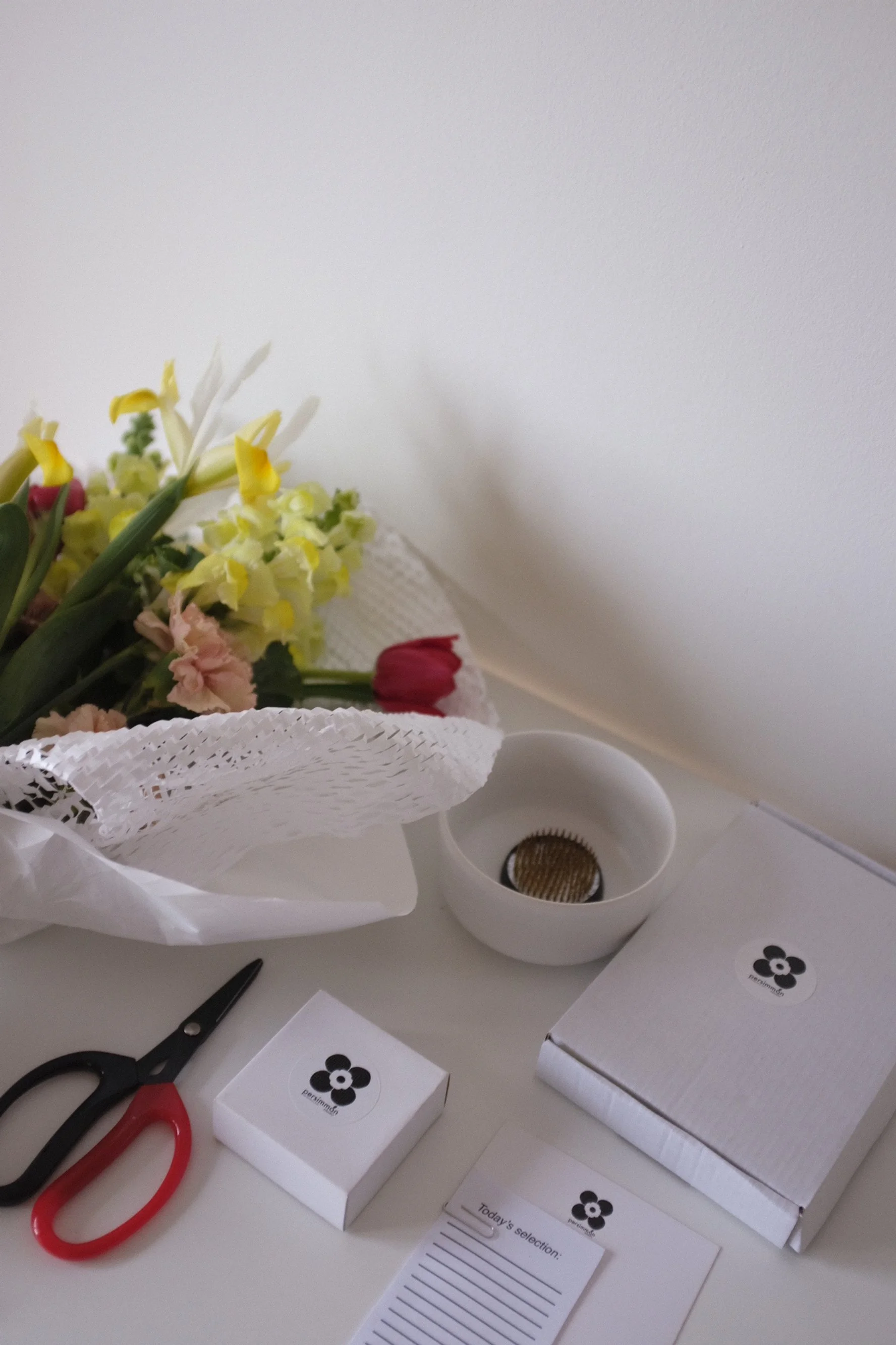 The gift option: tools & flowers