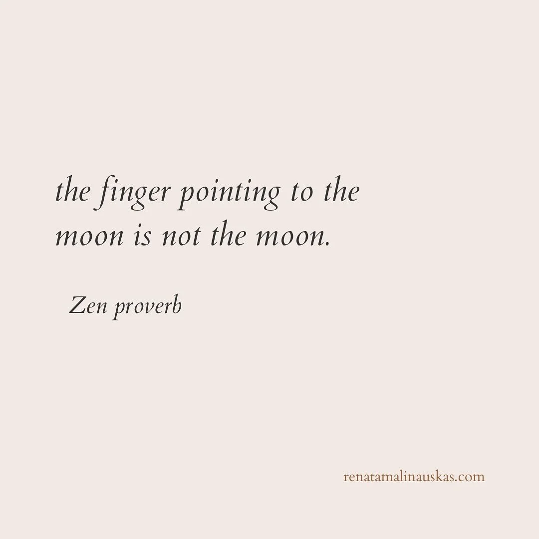 One of my favourite Zen sayings. 🌙 
We can read all the books, take all the courses… but in the end, the journey is about coming home to ourselves — to this moment, this breath, this body. 💛