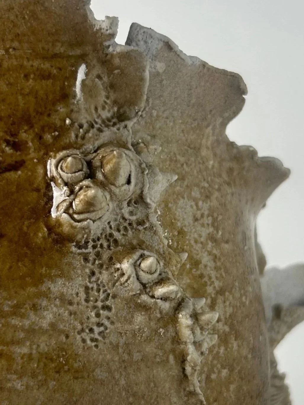 'Fossil' Vase - detail