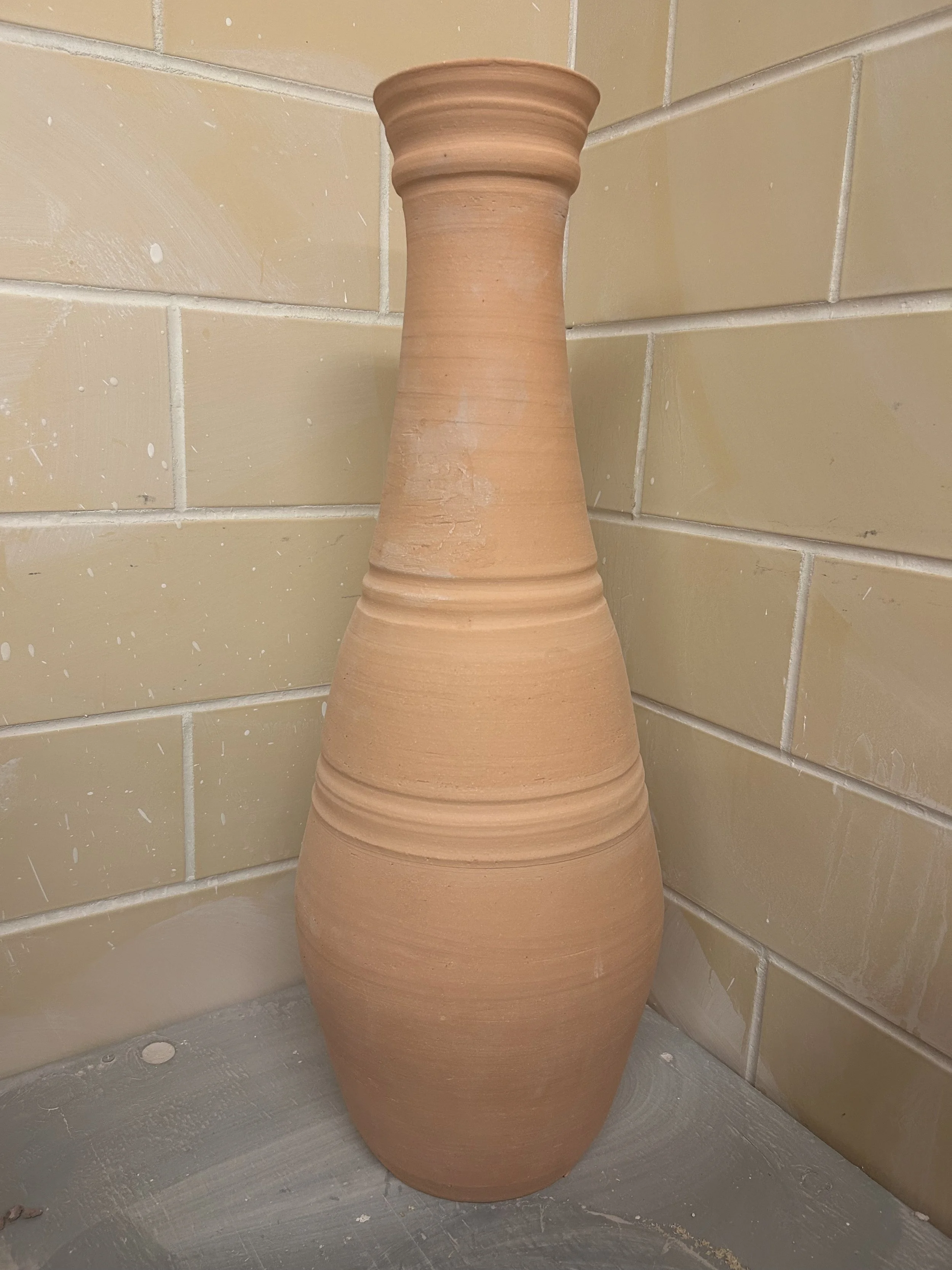 Unfinished Thrown Vase