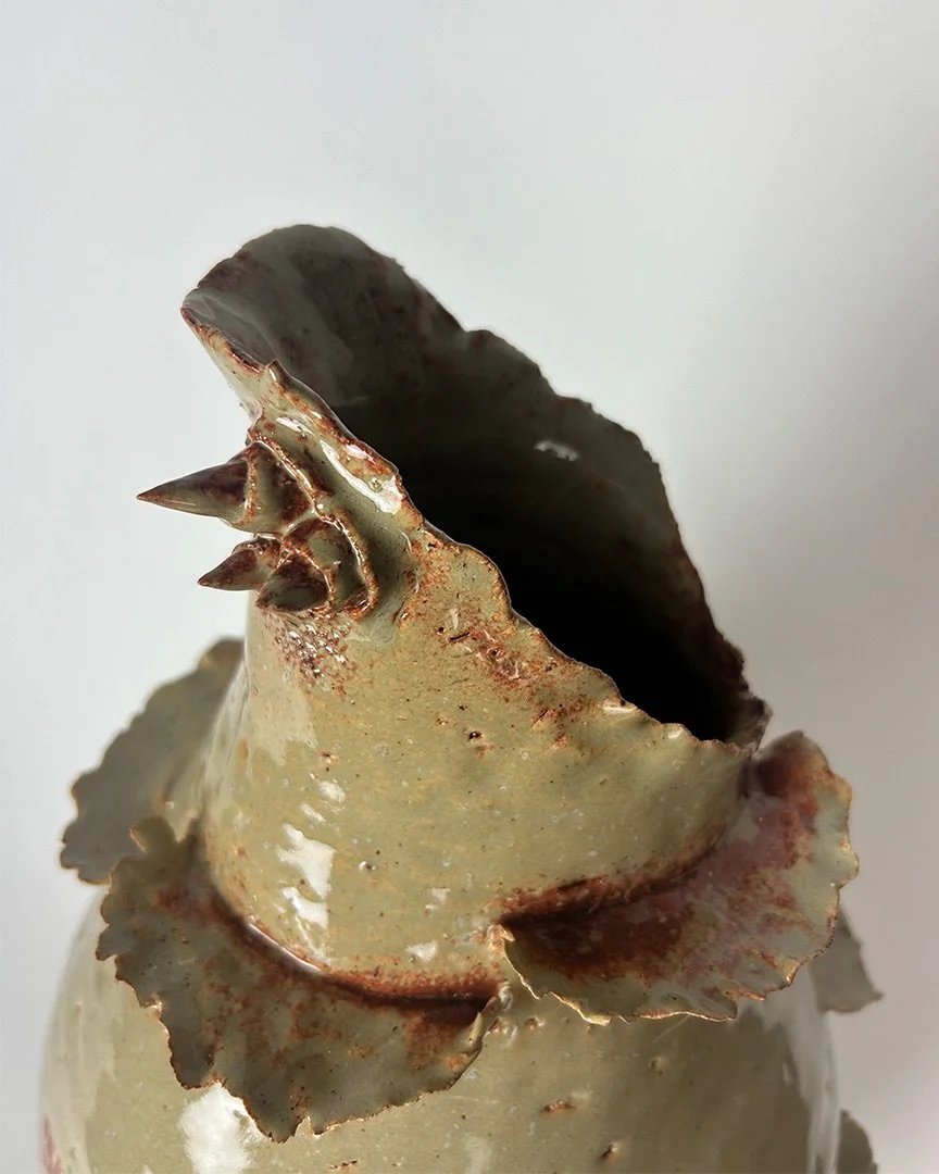 'Creature Home' Vase - detail