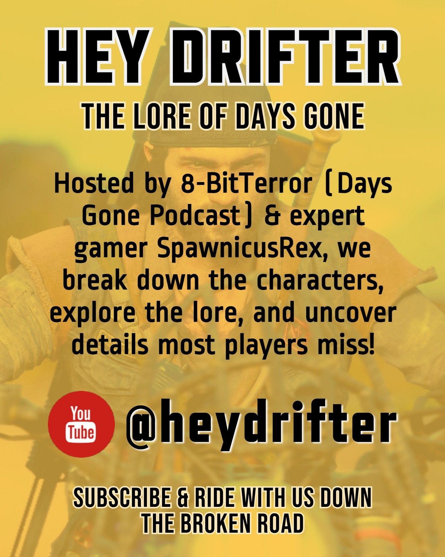 ANNOUNCING OUR NEW CHANNEL! Subscribe 👉 www.youtube.com/@HeyDrifter Follow: @hey_drifter