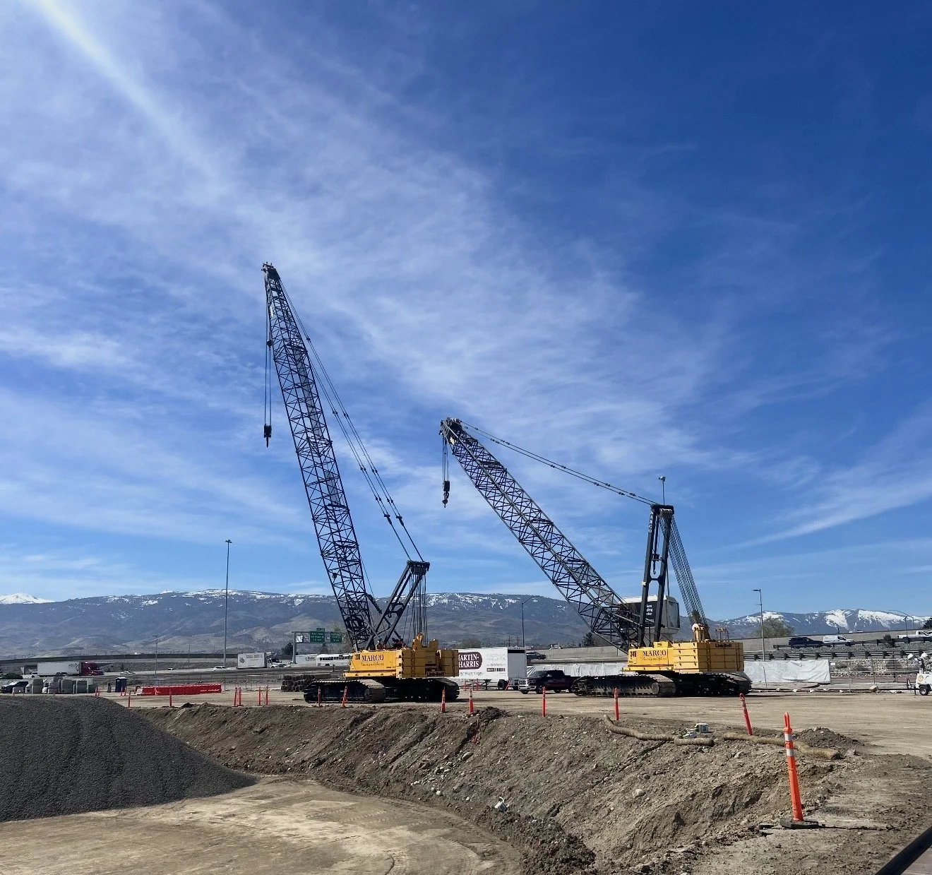 22 Loads in 2 Days: Moving Two Link-Belt Crawler Cranes from Lakeside to Reno