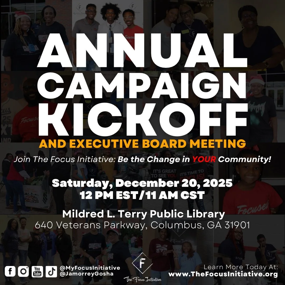 🎉 #SHARE: We&rsquo;re celebrating impact, community, and what&rsquo;s next 

Join us for The Focus Initiative&rsquo;s Annual Campaign Kickoff and Holiday Reception as we reflect on 2025 and share our vision for 2026. Refreshments will be served.

📅