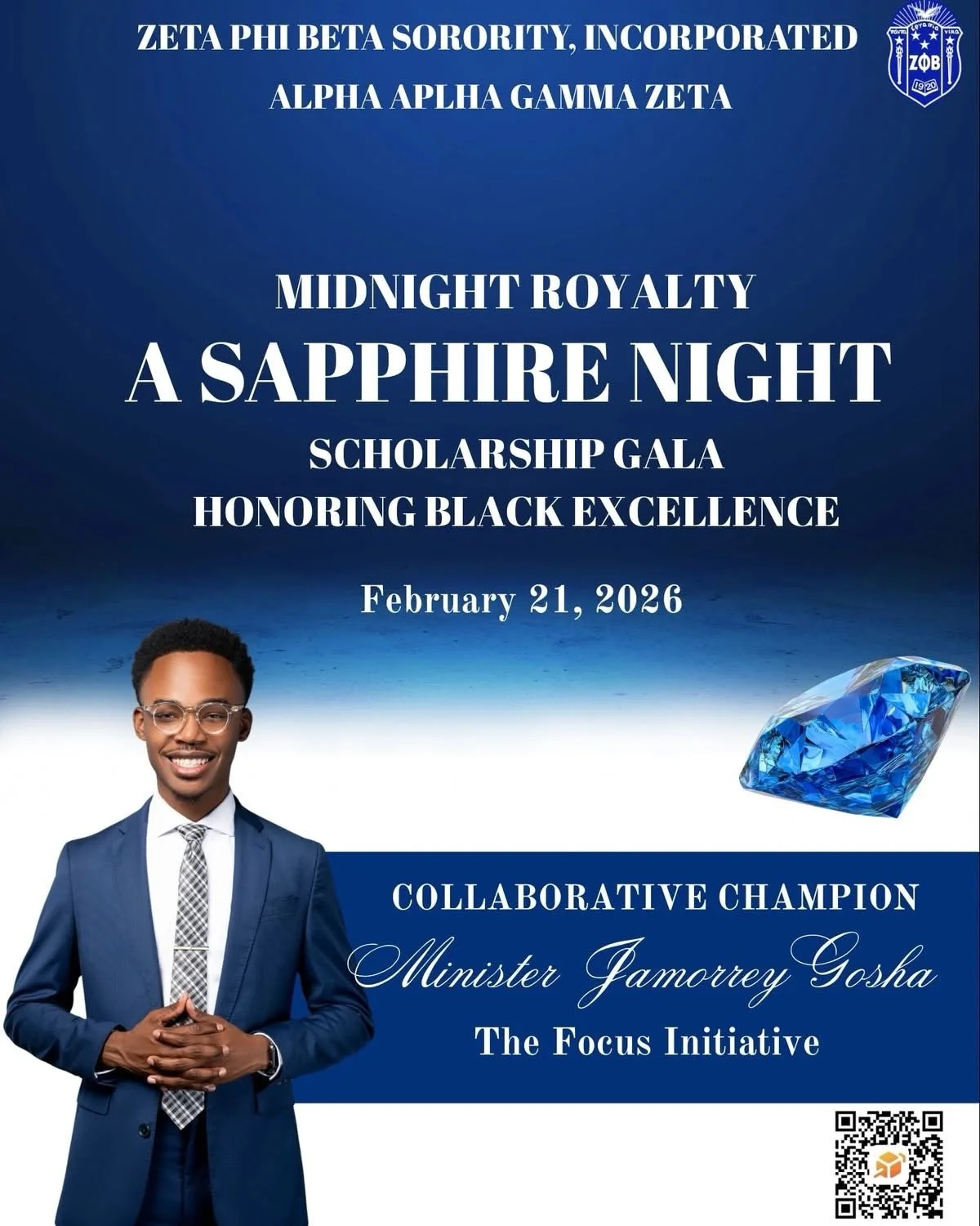 ✨ Congratulations to Our Collaborative Champions! We are incredibly proud to celebrate our founder, Minister Jamorrey Gosha, and our Outreach Coordinator, Sharon Rogers, on being honored as Collaborative Champions by @zphibinc1920 💙🕊️

This recogni