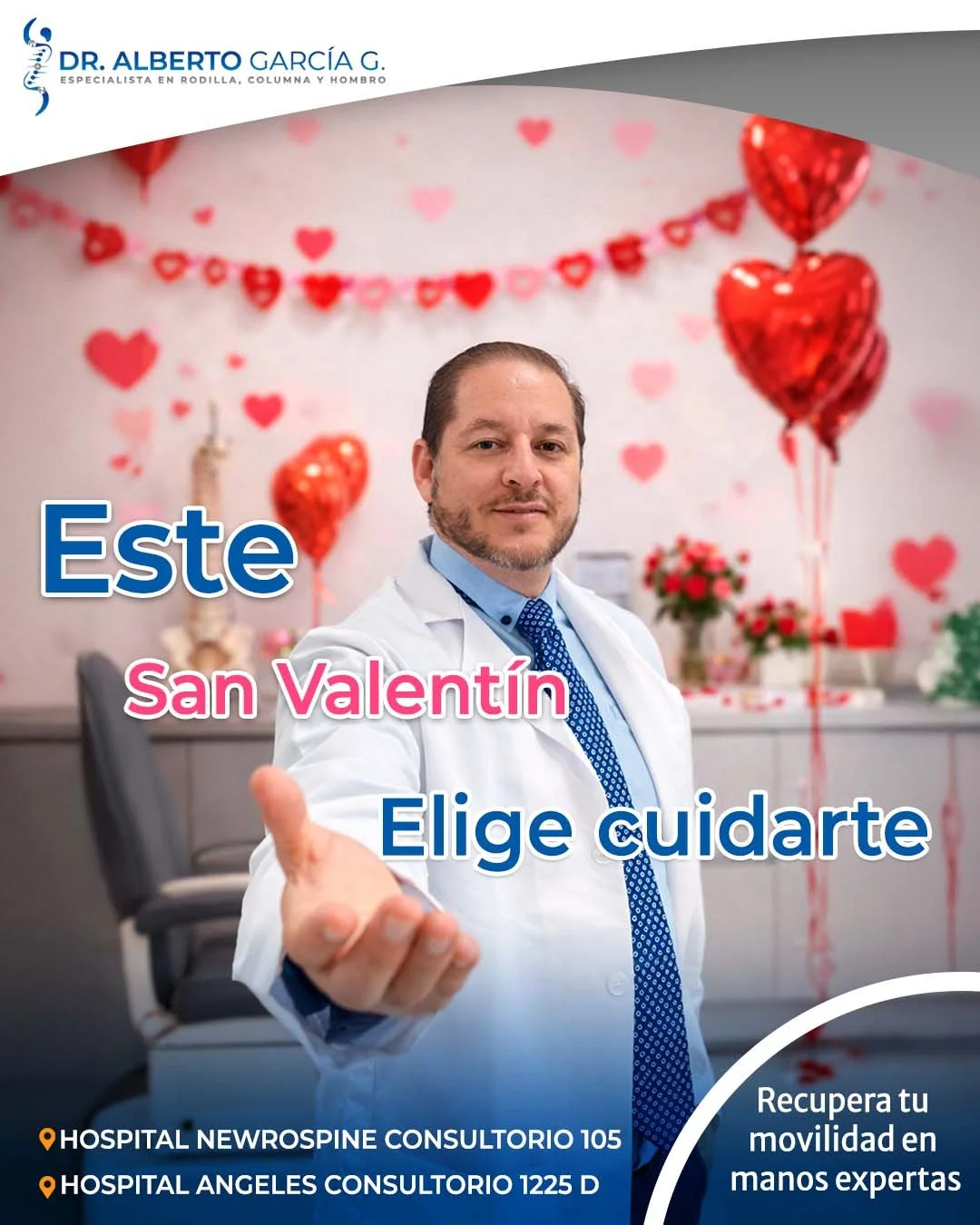 Este 14 de febrero celebremos todas las formas de amor&hellip; empezando por el amor propio 🤍

Cuidarte, escucharte y atender tu salud tambi&eacute;n es un acto de cari&ntilde;o hacia ti y hacia quienes te rodean.

Que este San Valent&iacute;n sea u