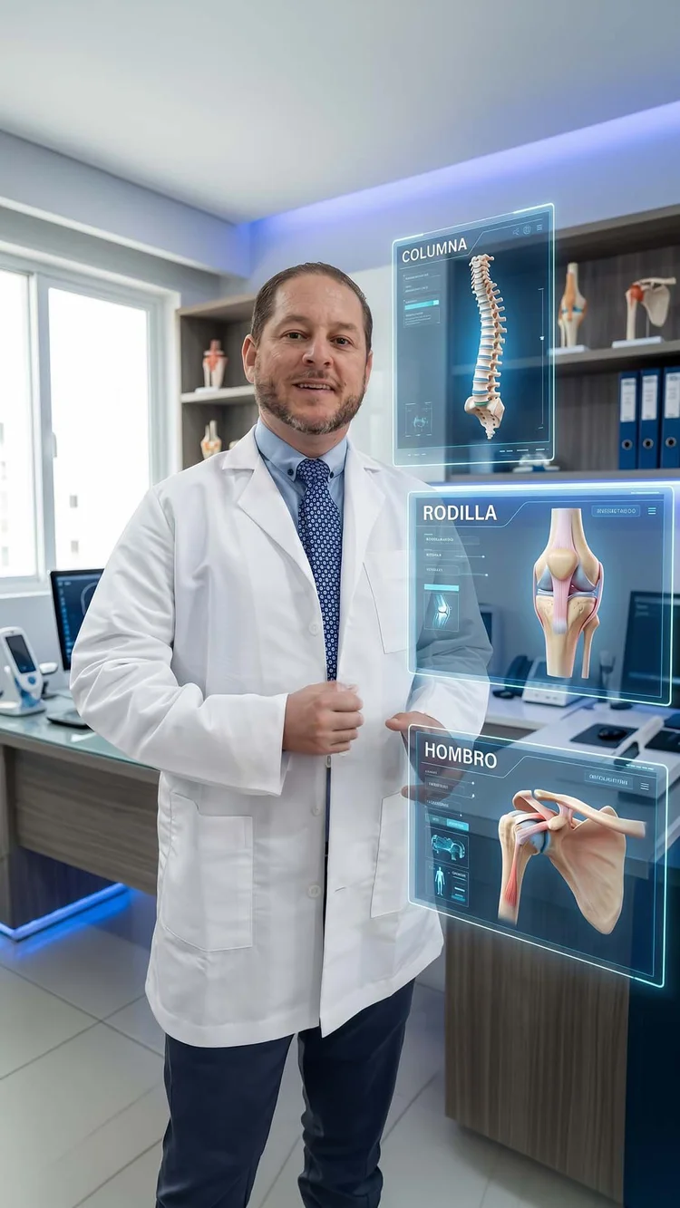 Dr. Alberto García Guzmán, especialista en columna, rodilla y hombro en Querétaro