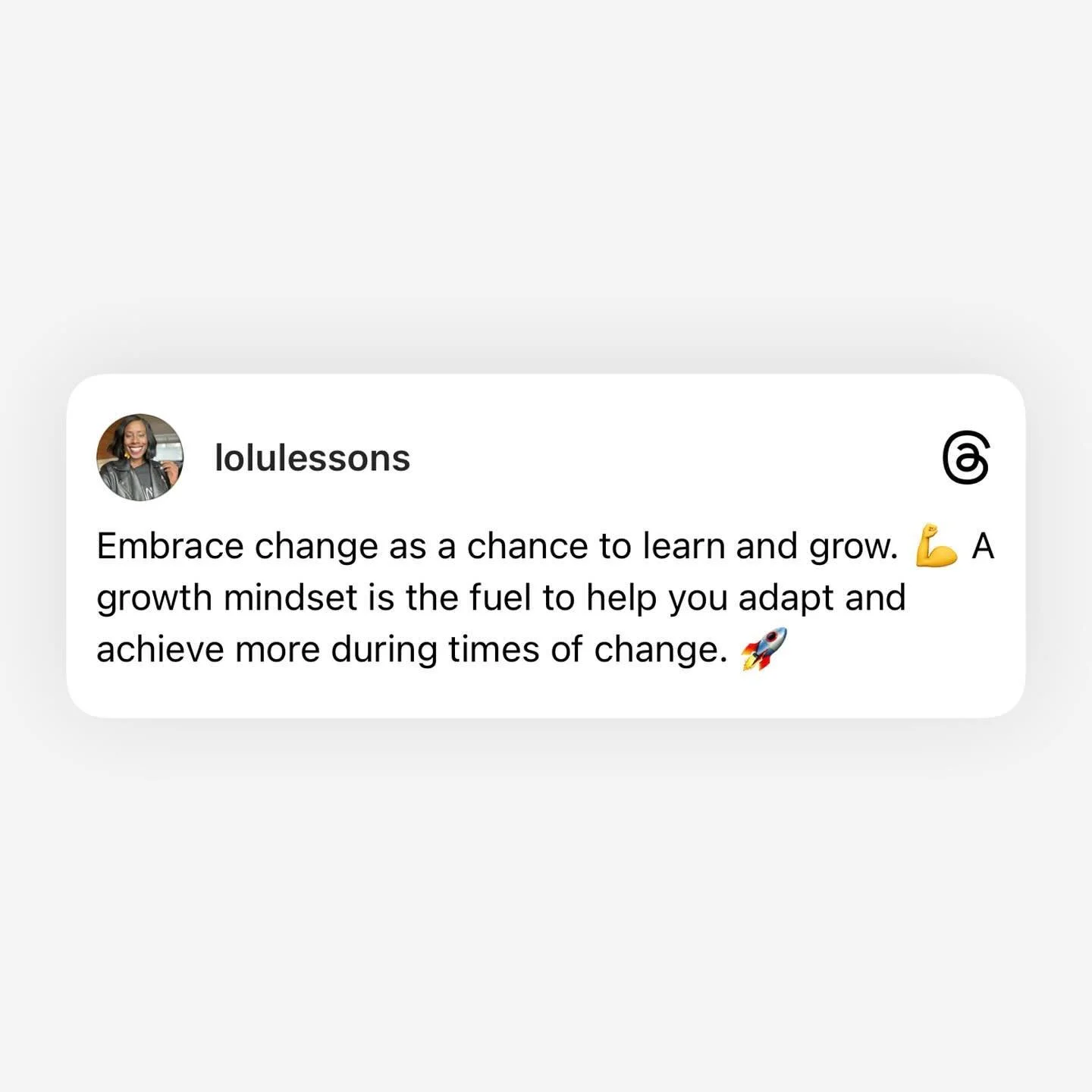 #lolulessons #changemanagement #growthmindset ✨