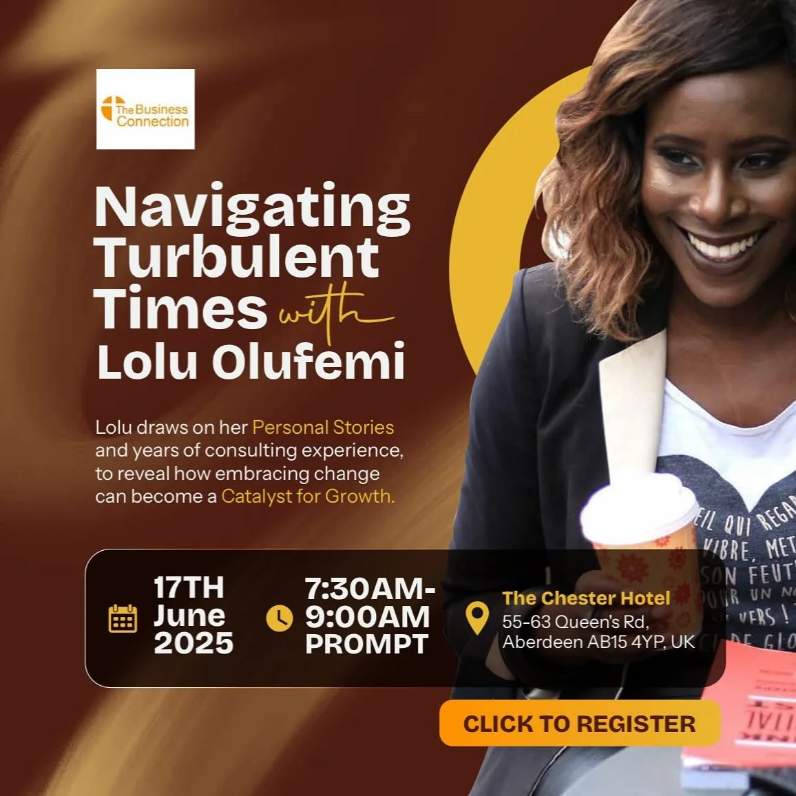 Join us on 17 June for free breakfast at The Chester Hotel. Anyone is welcome. I&rsquo;m looking forward to sharing some thoughts on &lsquo;Navigating Turbulent Times&rsquo;. Bring a friend. Click the link in my bio for your free tickets. Thank you t