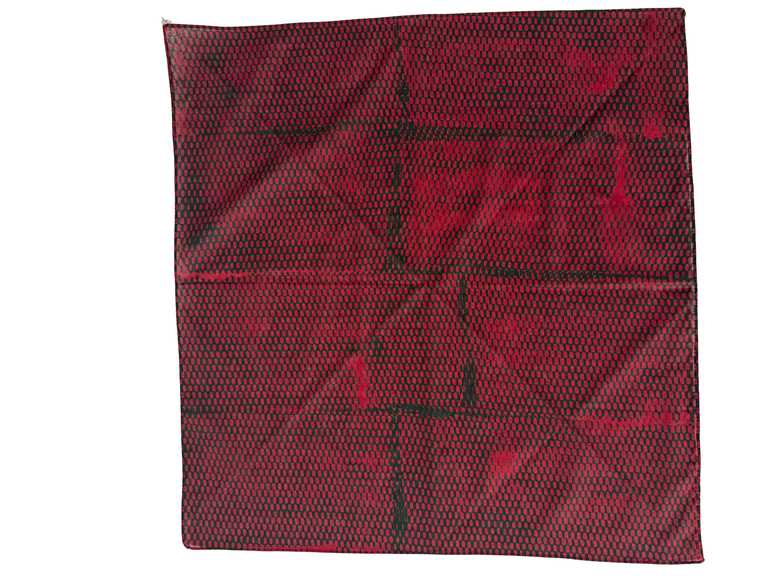Enmeshed on Rouge Soft Painting/Bandana