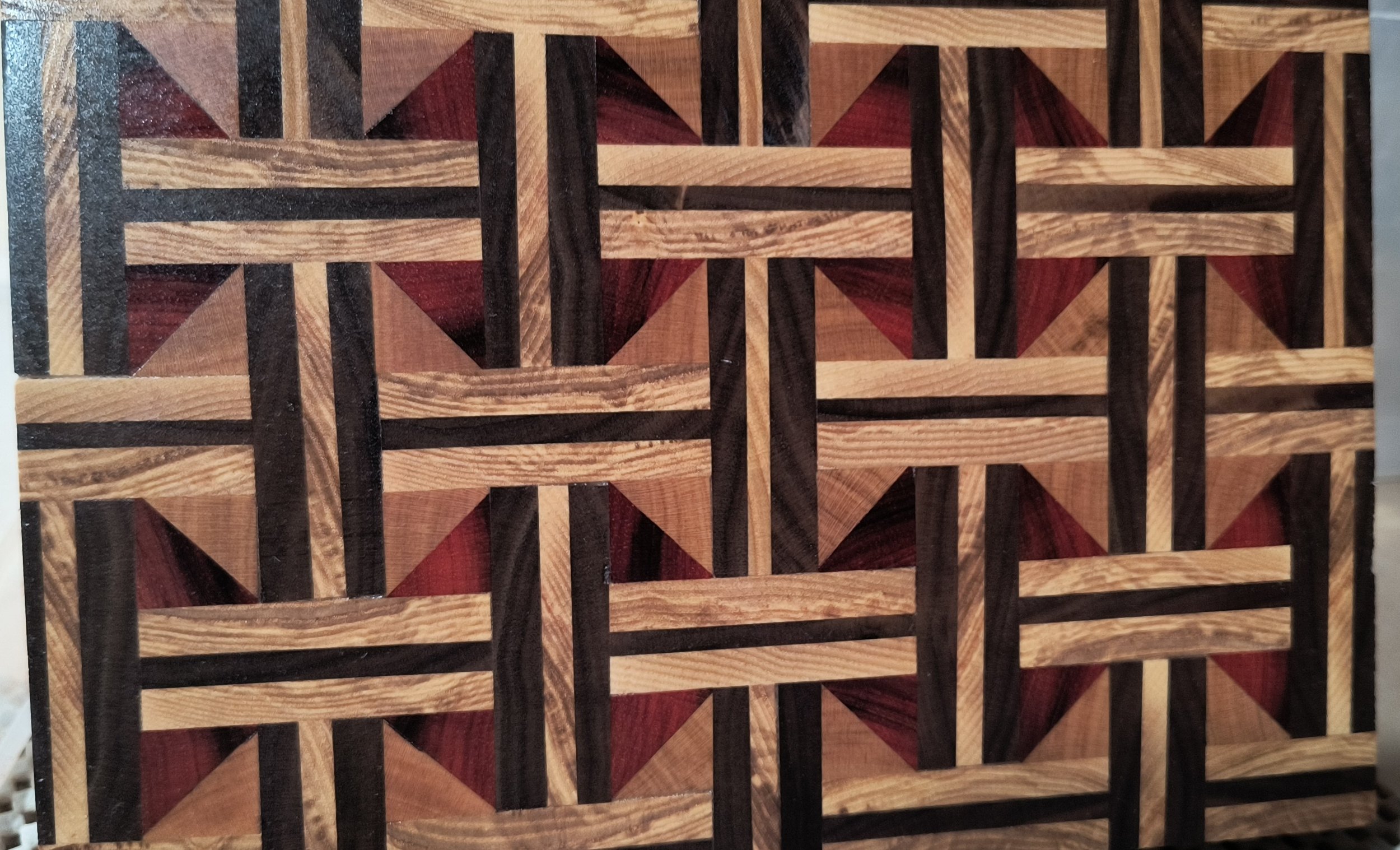 Diamond Basket Weave Patter