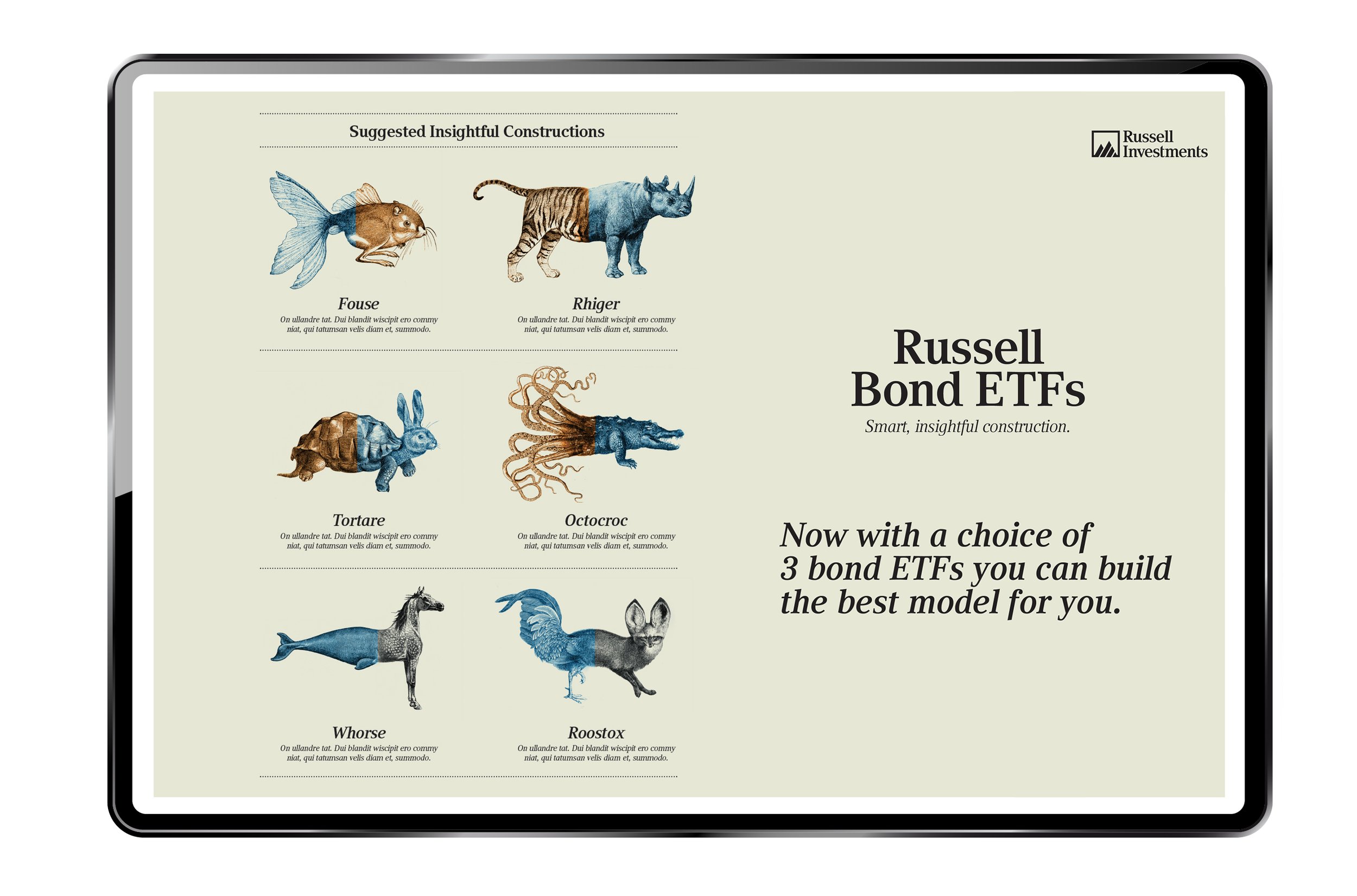 ETF campaign for Russell Investments