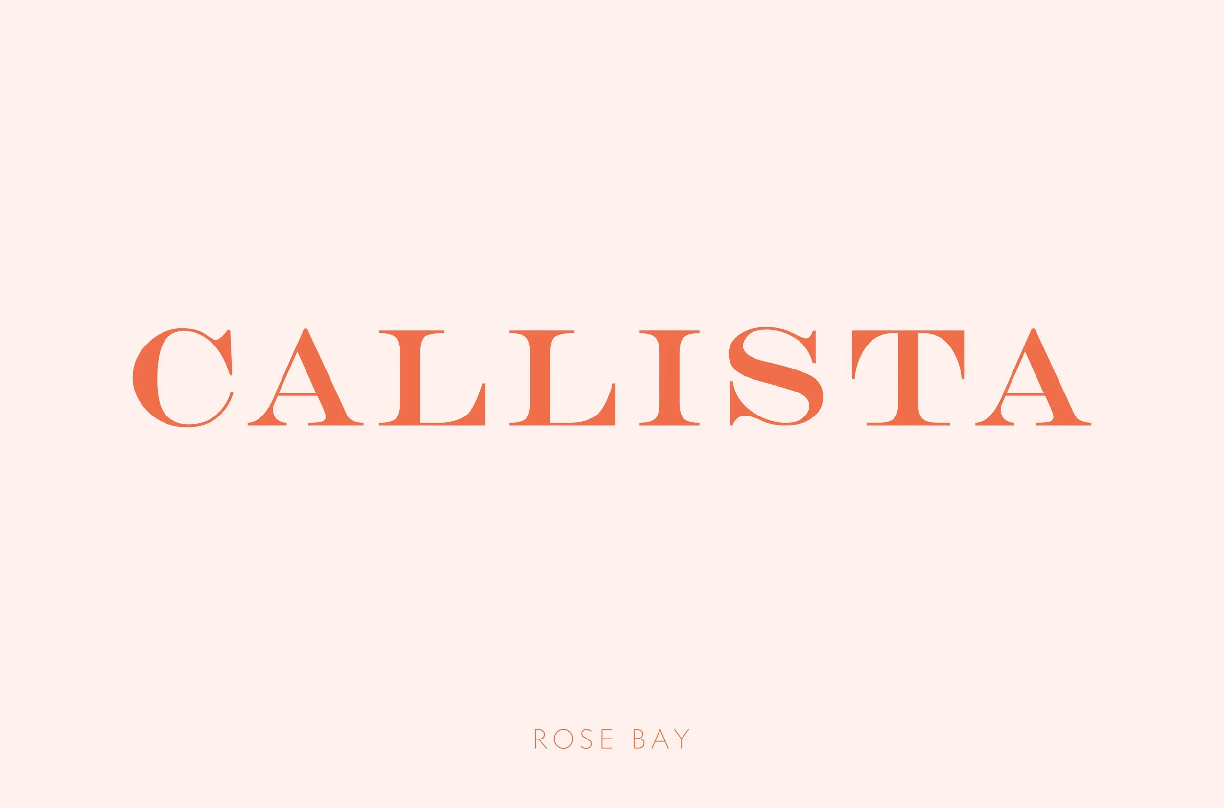Callista Rose Bay