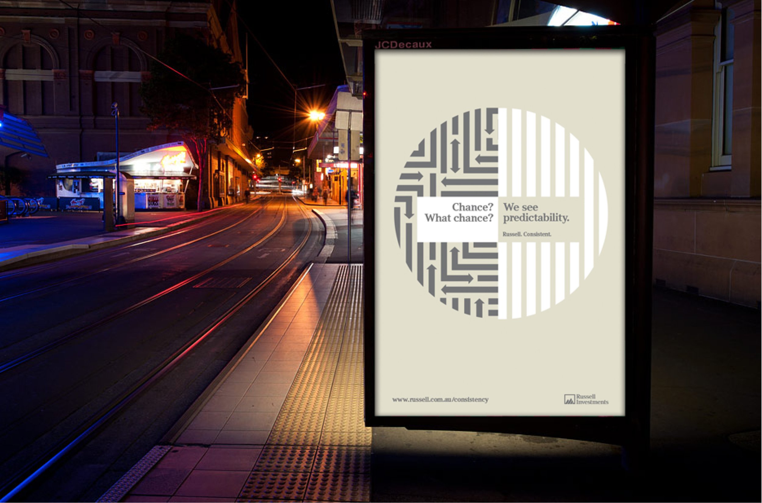 Consistency campaign for Russell Investments