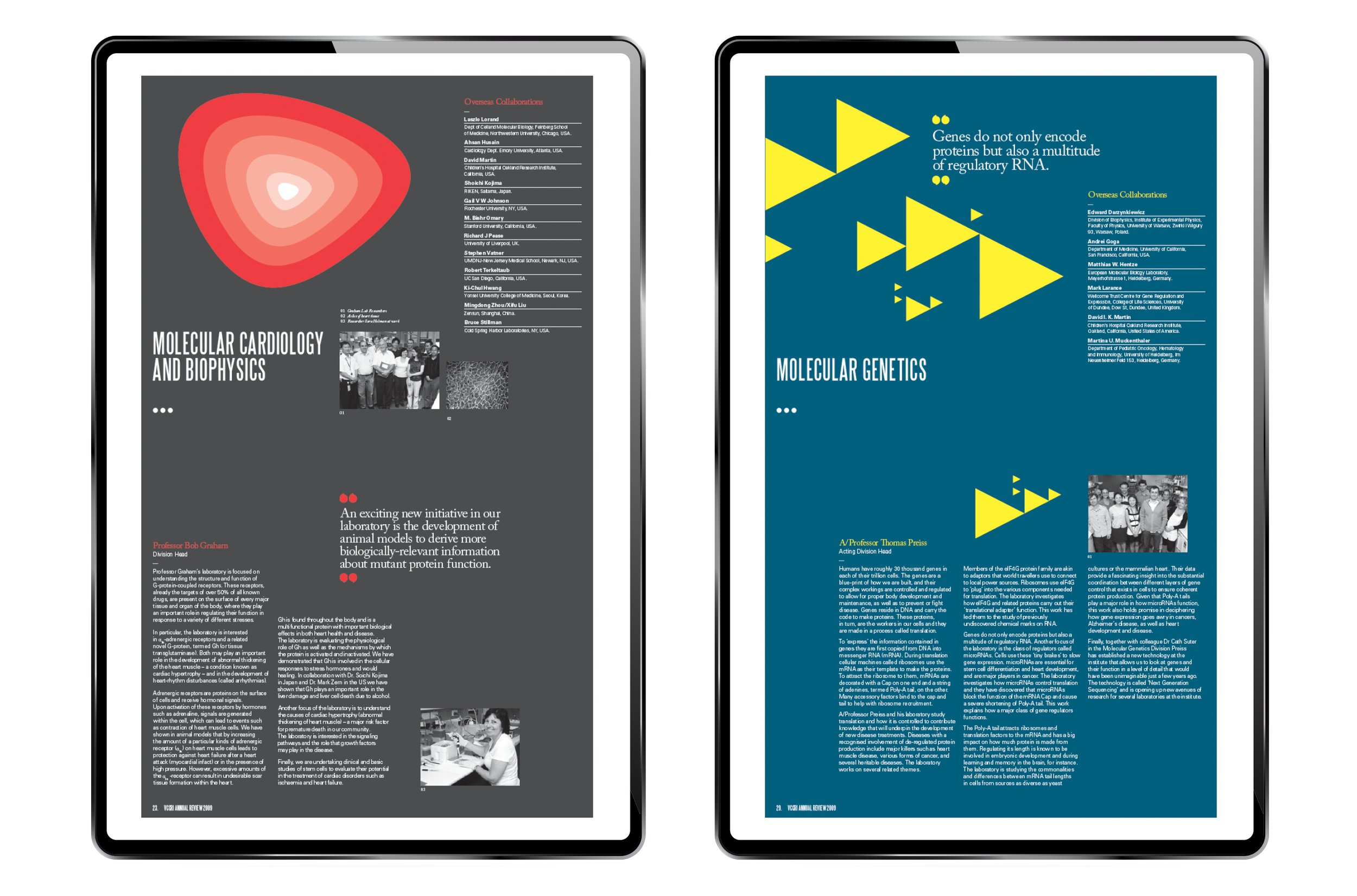 Annual Report for Victor Chang