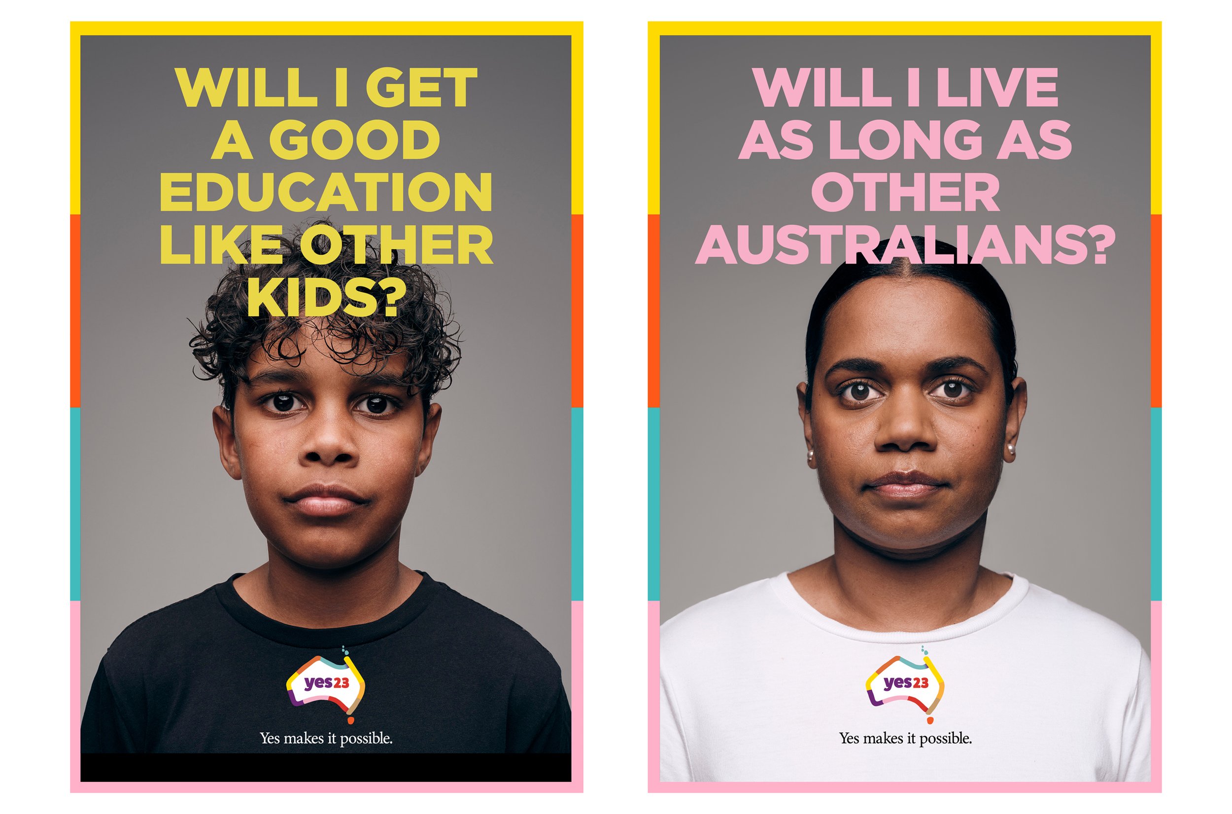 Onyx & Rebecca for YES23 campaign