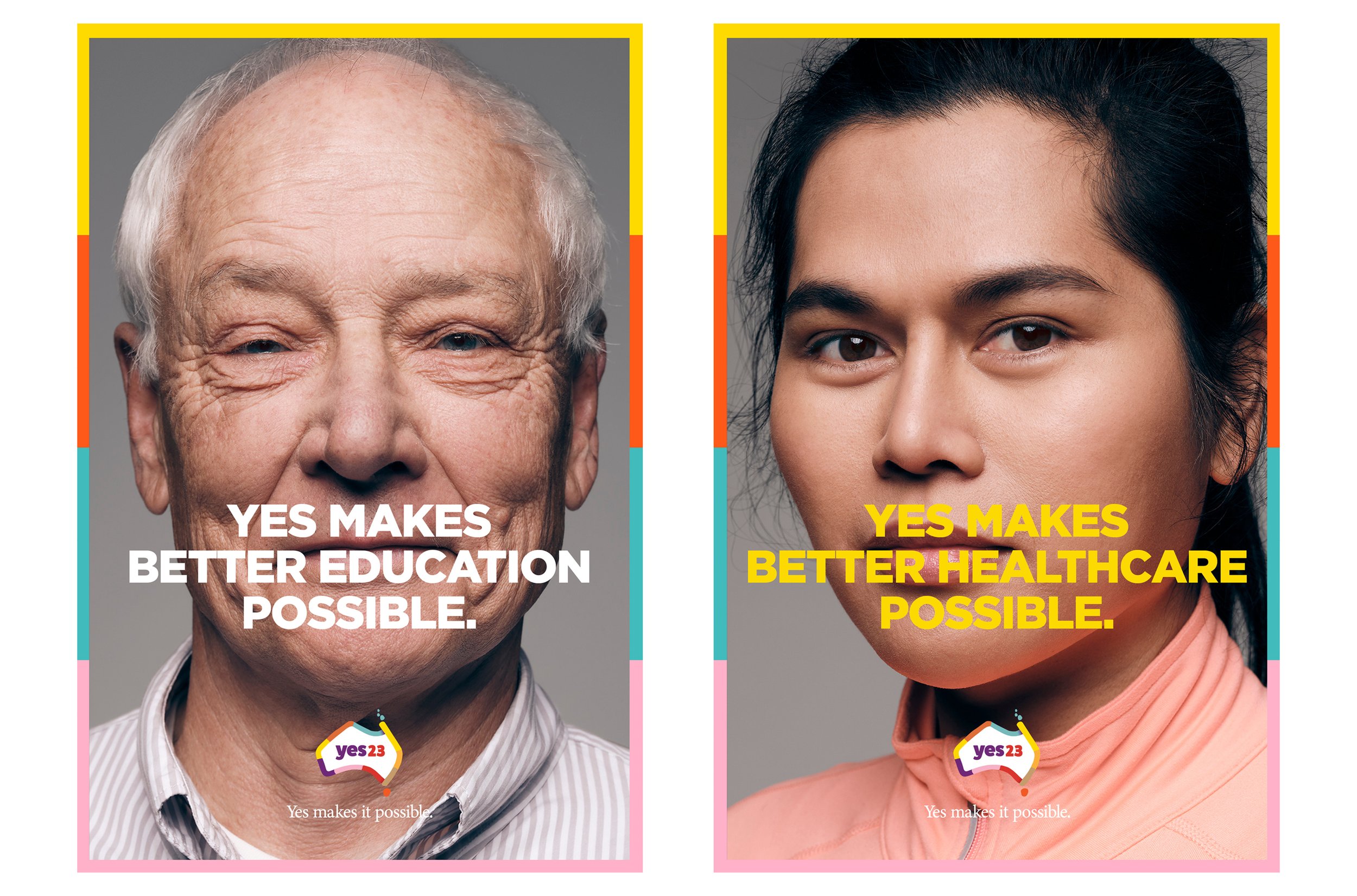Paul & Arvee for YES23 campaign