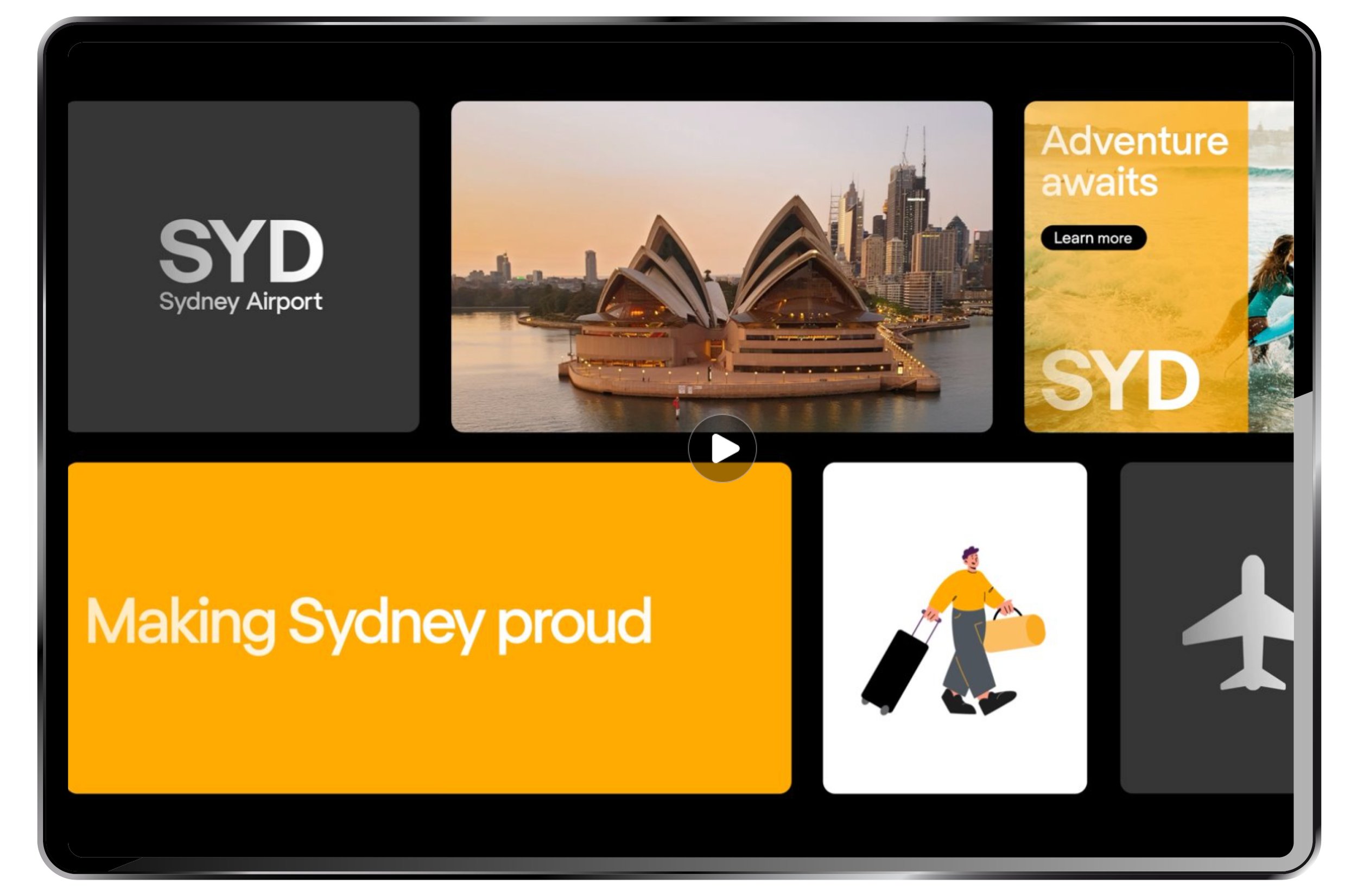 Brilliant City brand positioning for SYD Airport