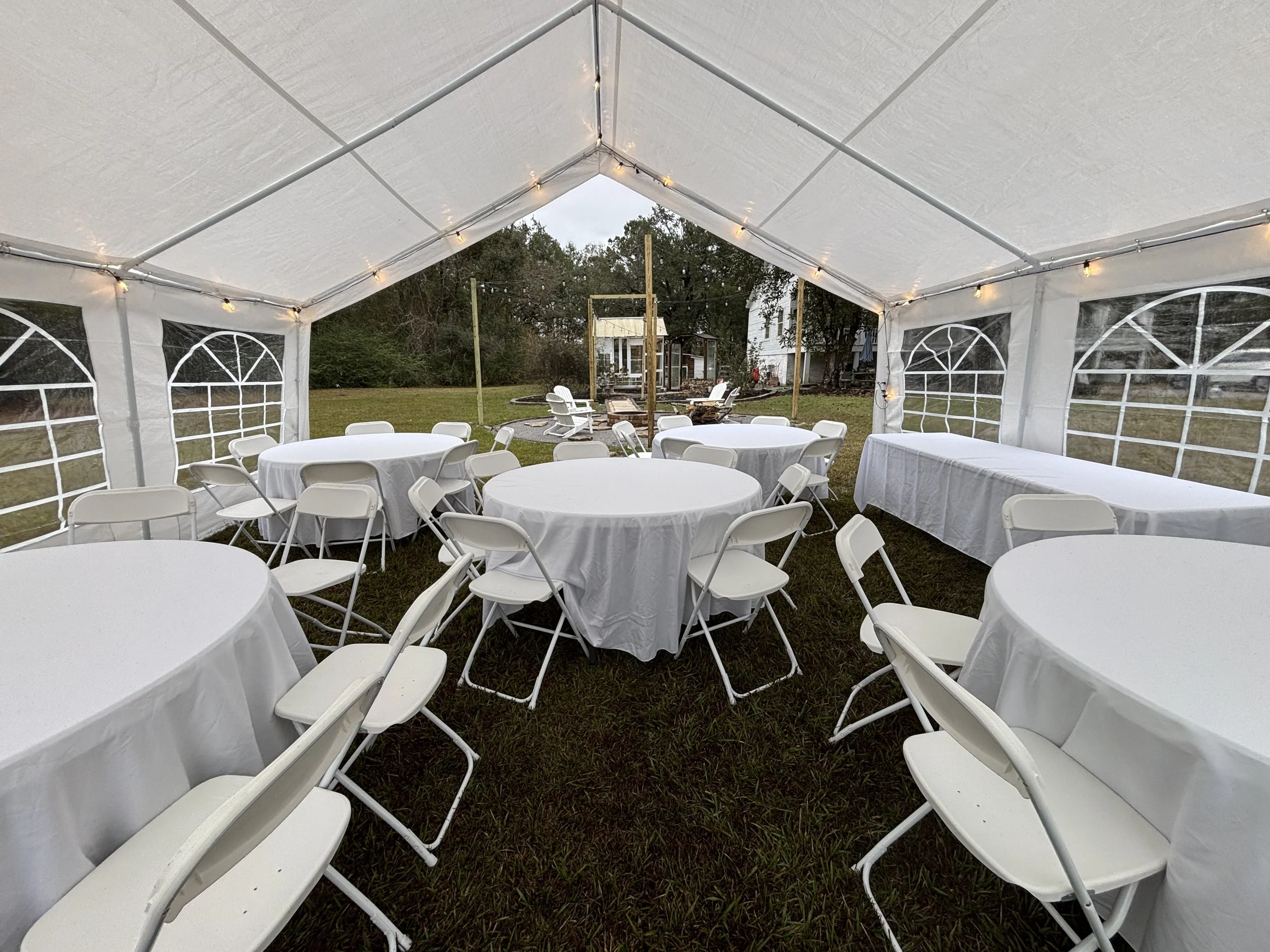 Outdoor Wedding Rental Hancock County