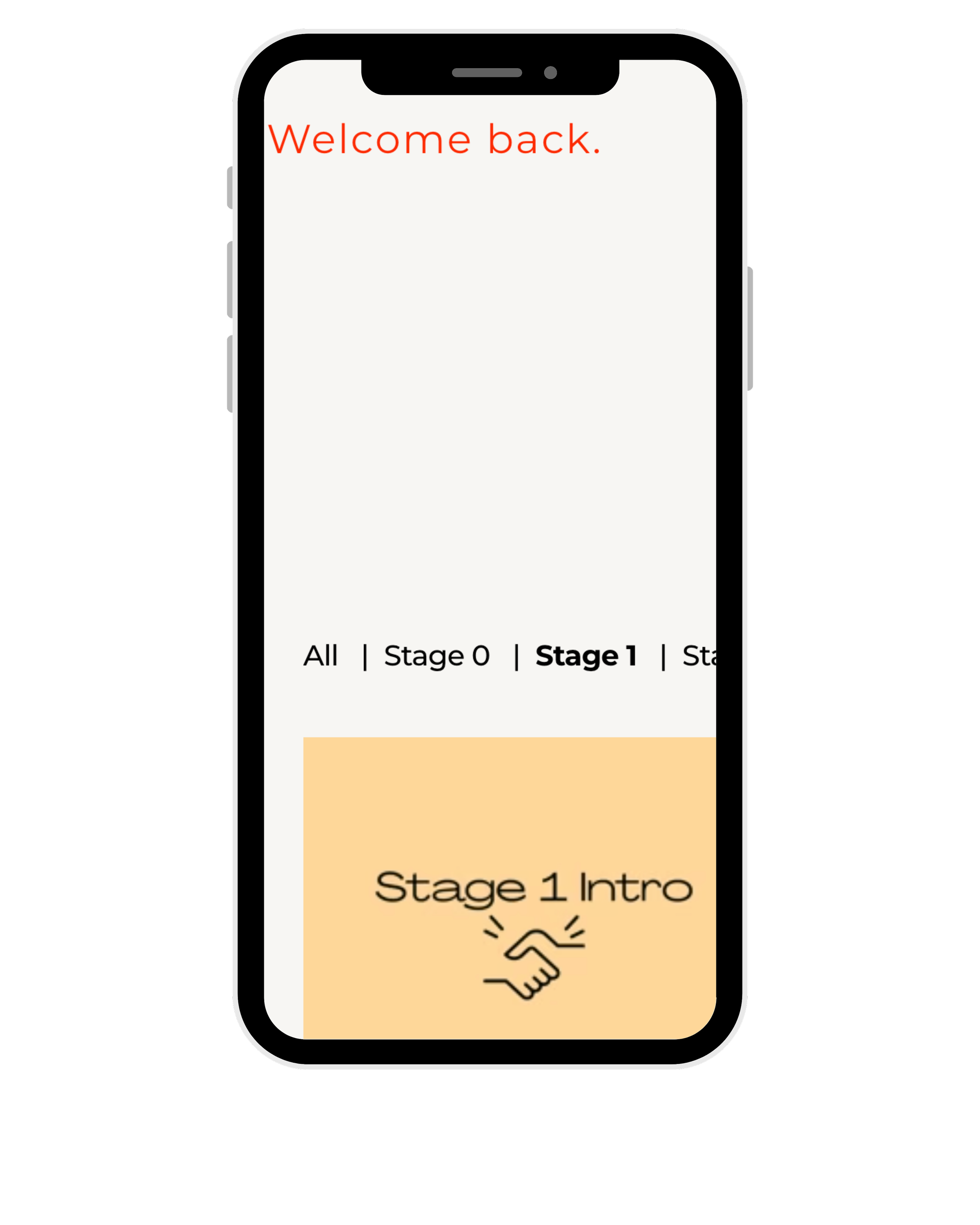 Mobile phone screen displaying The Idiosyncratic Program for complex chronic conditions.