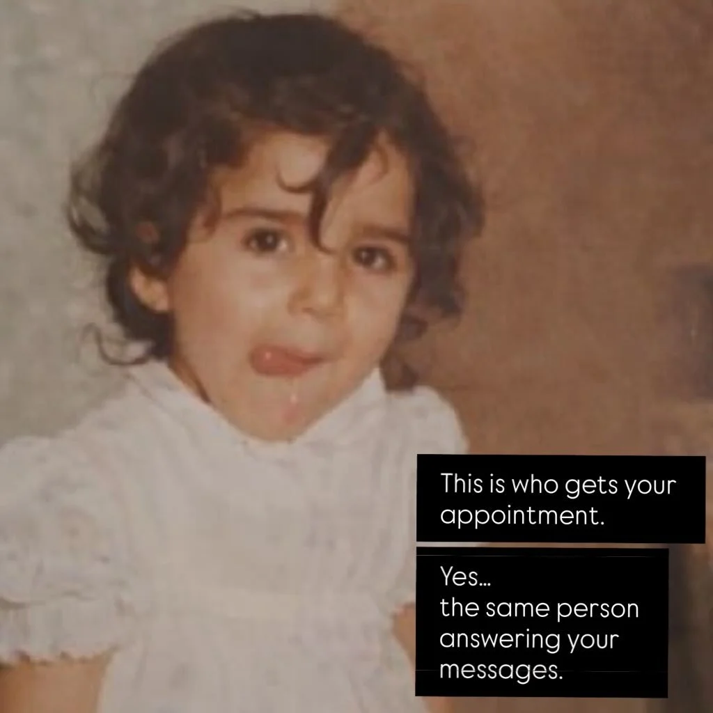 &ldquo;I love this trend&hellip;but running a solo business means every slide is just me. 😅