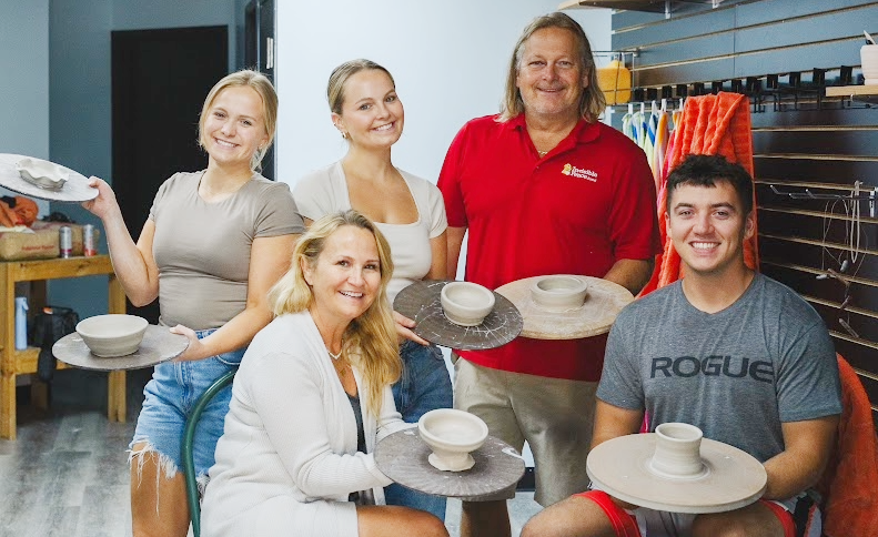 Timm Family Holiday Party - Pottery Lessons