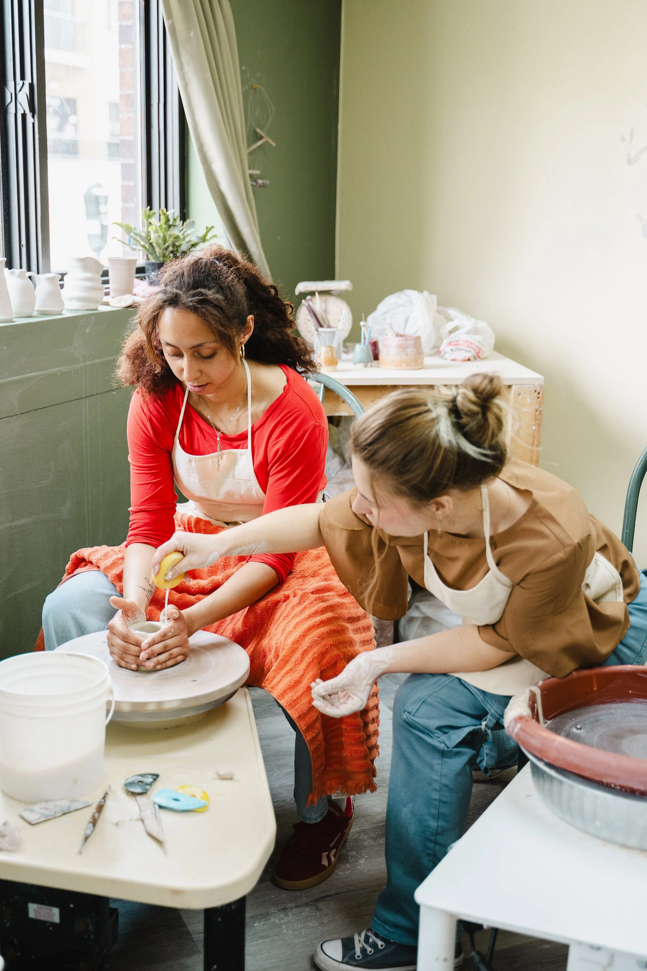 Pottery Session - Reservation for Megan and Friends