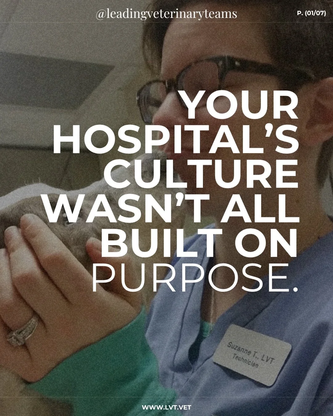 The cycle doesn&rsquo;t break itself. 
But it does stop somewhere.

Let it stop with you.

#VeterinaryLeadership #veterinarymedicine #breakthecycle #LeadingVeterinaryTeams #vetmed