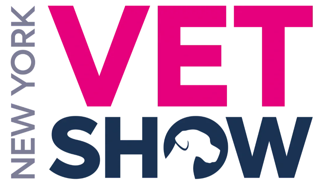 Logo for the New York Veg Show featuring the words 'VEG' in pink and 'SHOW' in dark blue, with 'NEW YORK' written vertically along the left side.