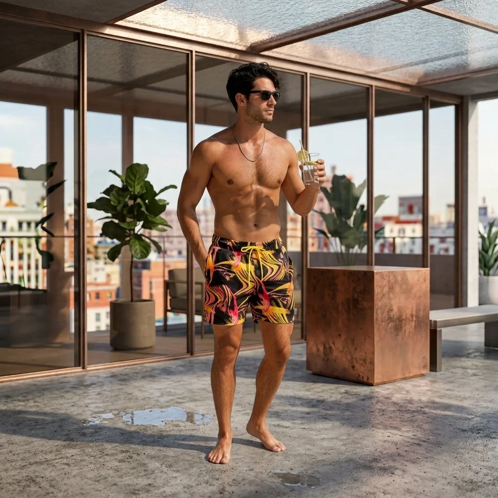 Black Jazz Swimwear