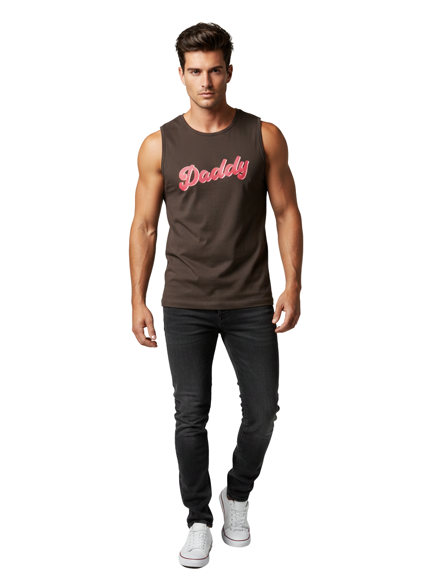 "Daddy" Graphic Muscle Tank