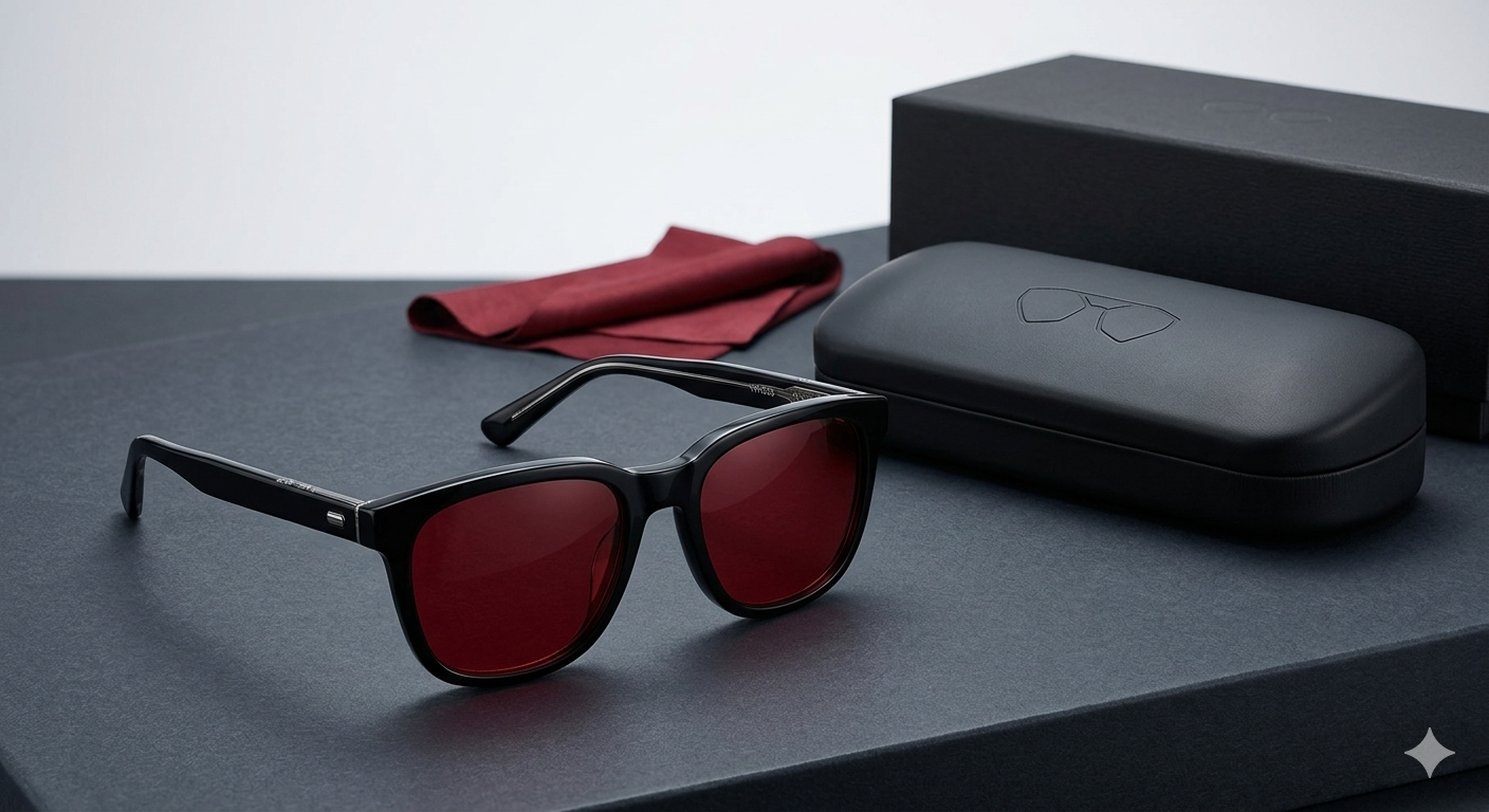 Brown & Red Sunglasses