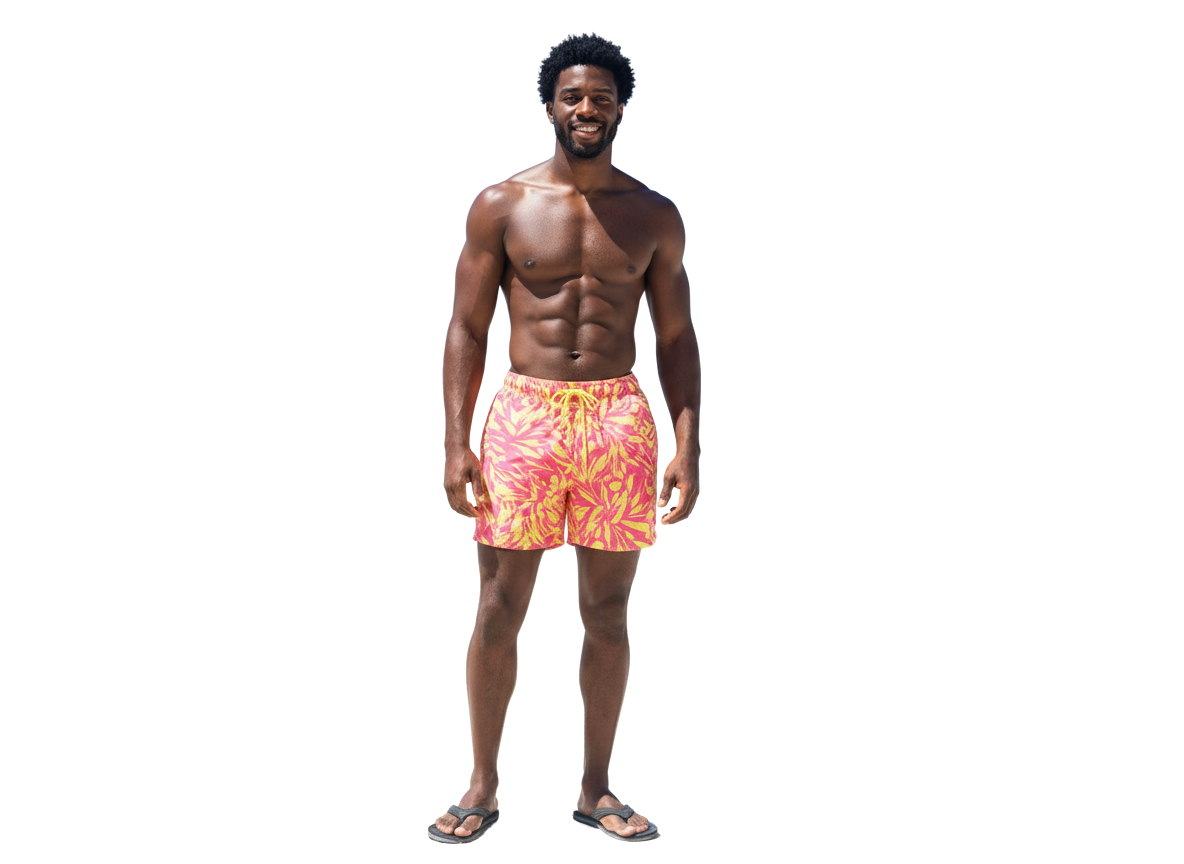 Sunset Prism Bright Print Swimwear