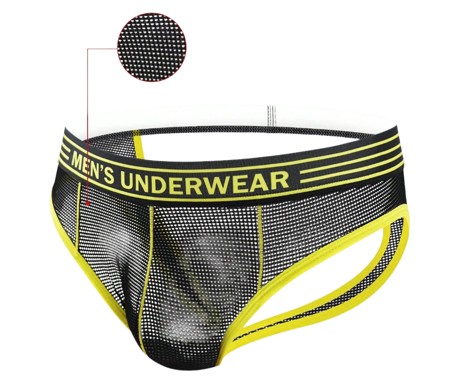 Bumblebee Black & Yellow Thong