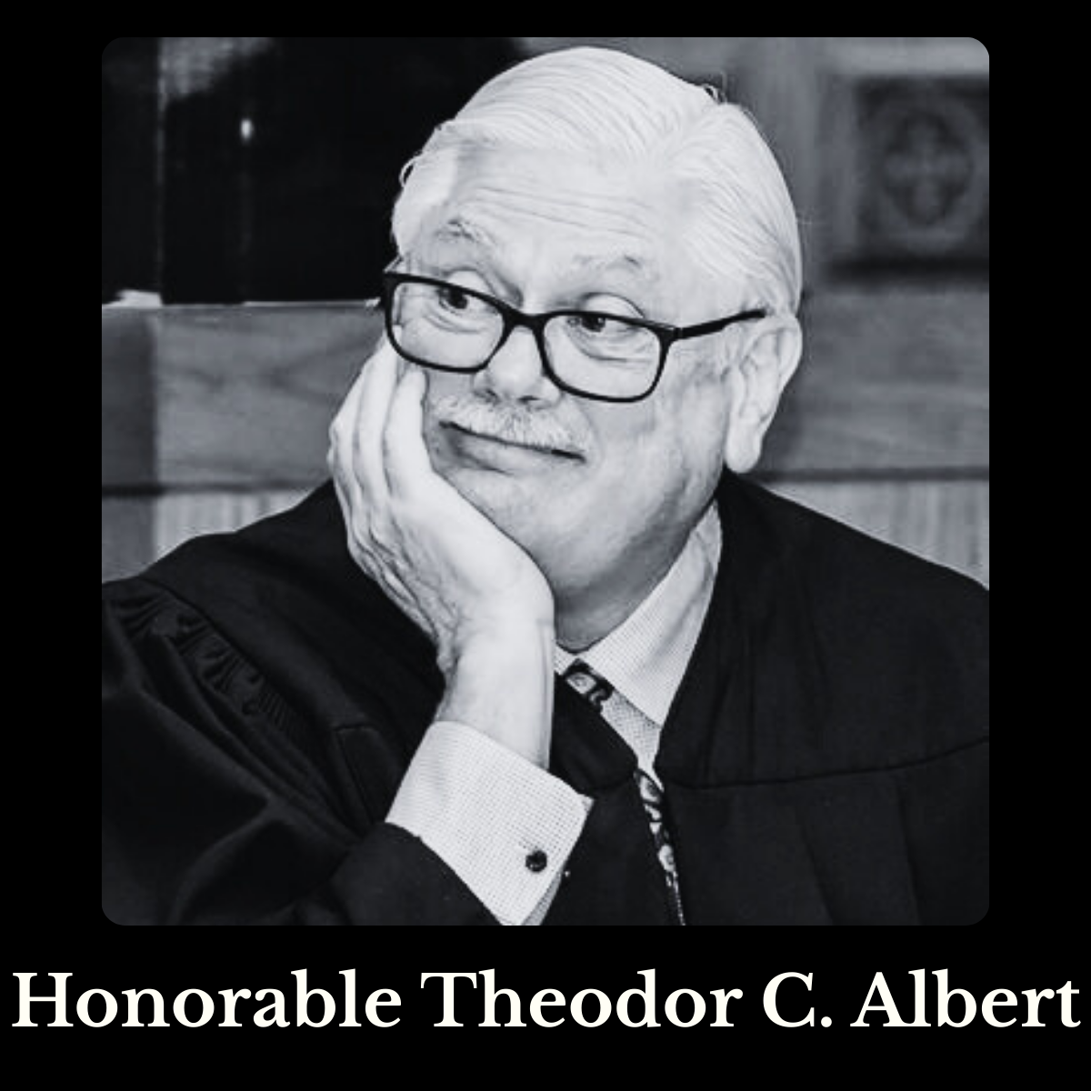 Judge Albert (B&W).png