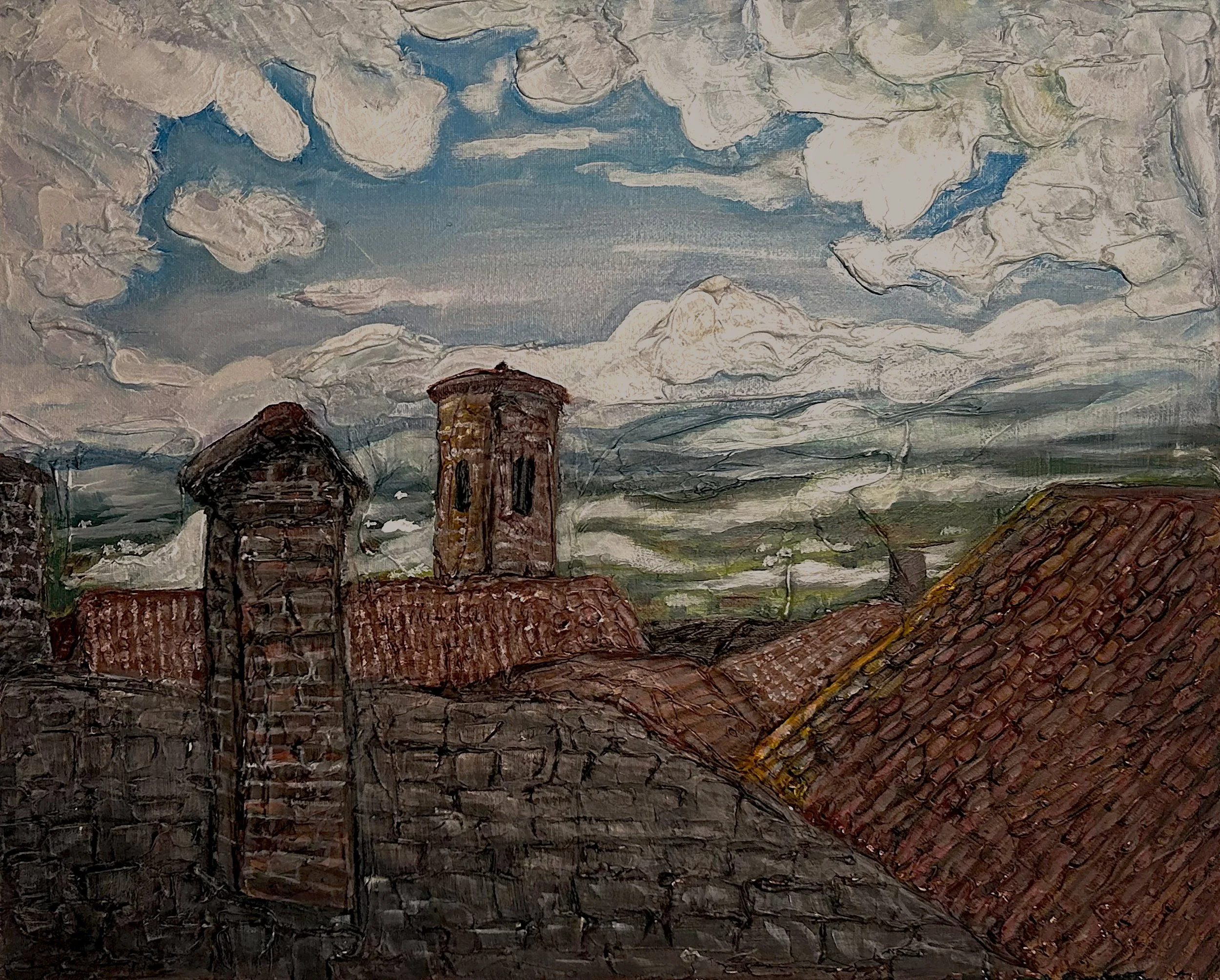 Roofs of Cortona