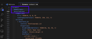 Exploring Code View in Power Apps Studio — ND