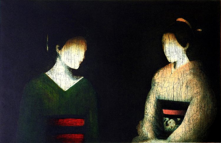 In Memory (2015) Etching 22x35cm