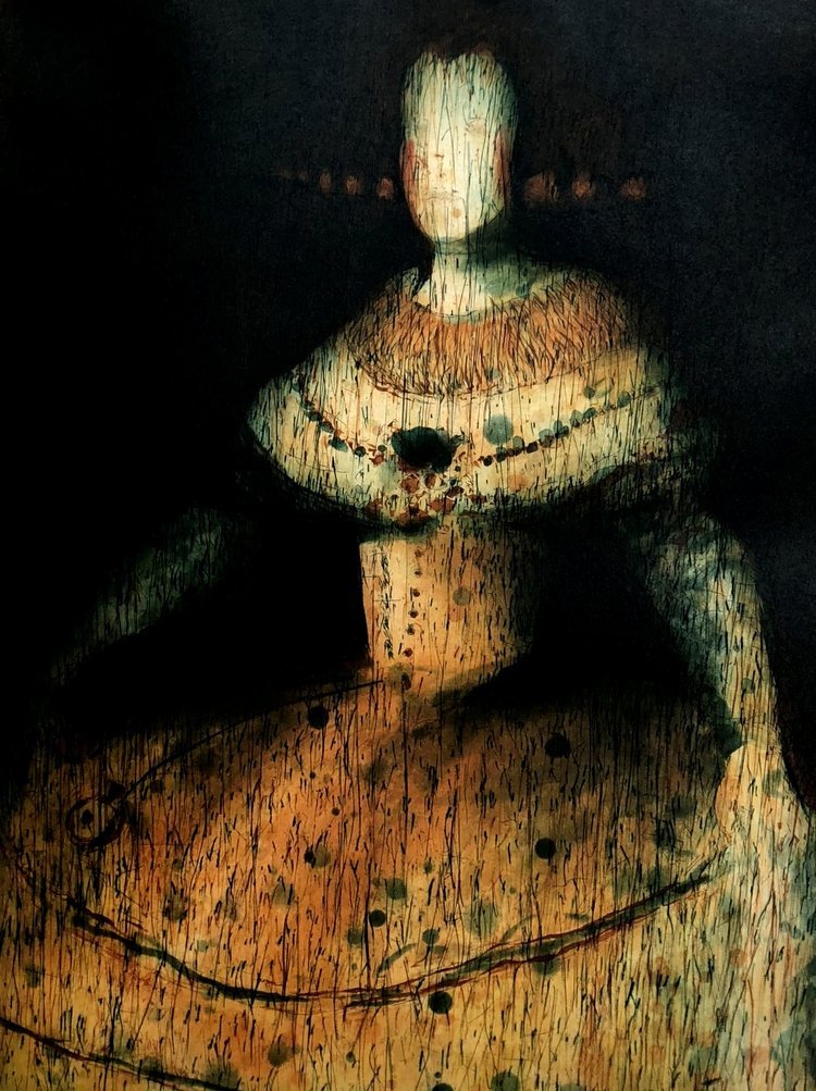 Infanta (2018) Etching 65x50cm