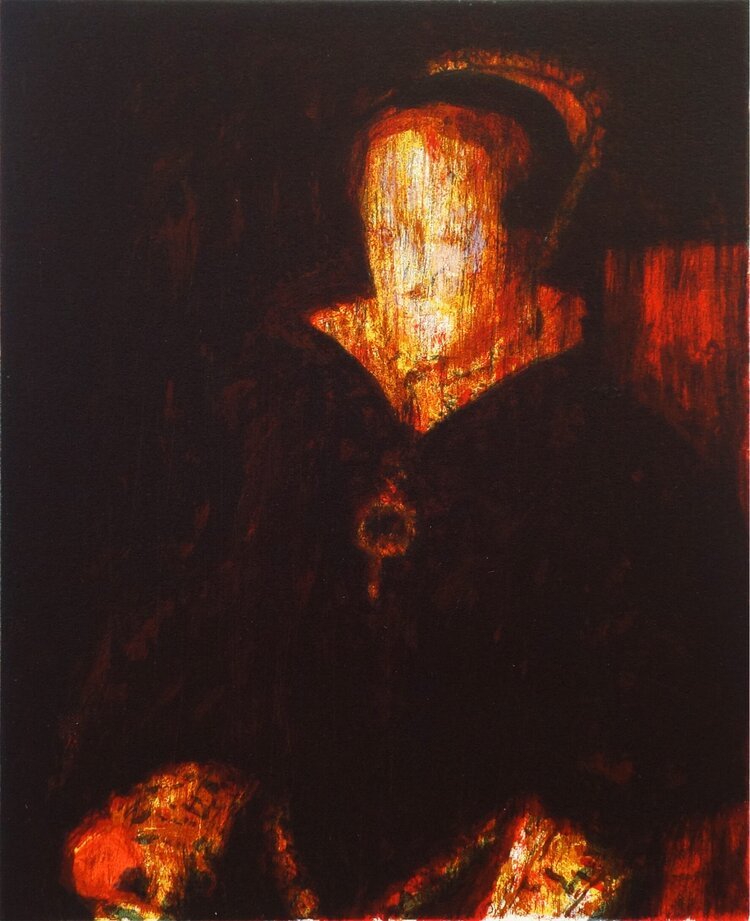 The Queen (2020) Serigraph (Silkscreen) 26x21cm Made at Galleri Astley Ed 50