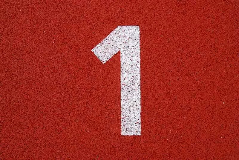 one