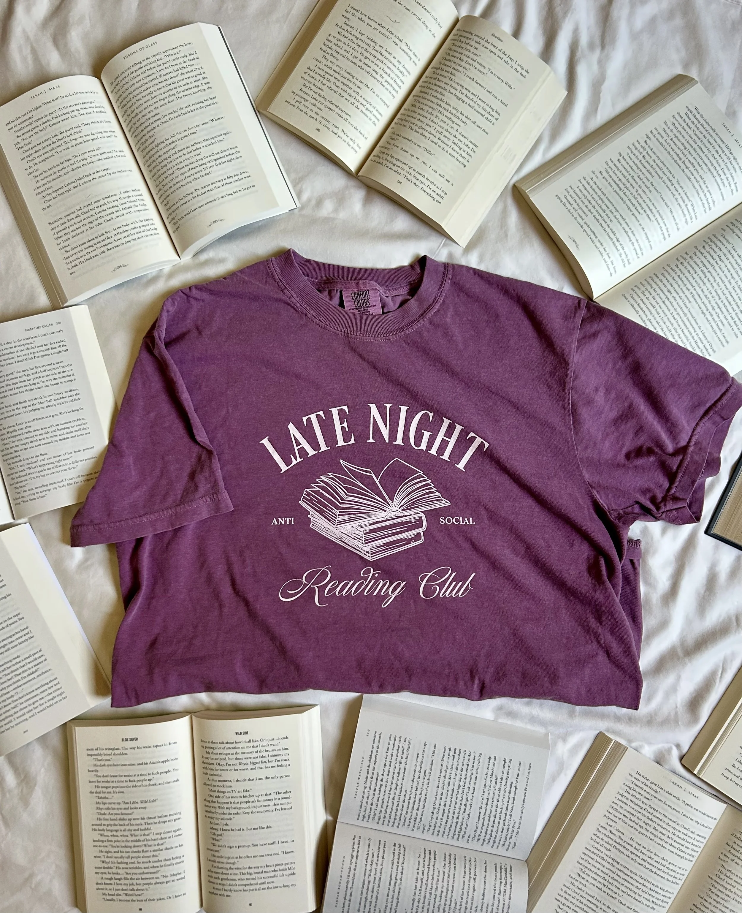Late Night Reading Club Shirt