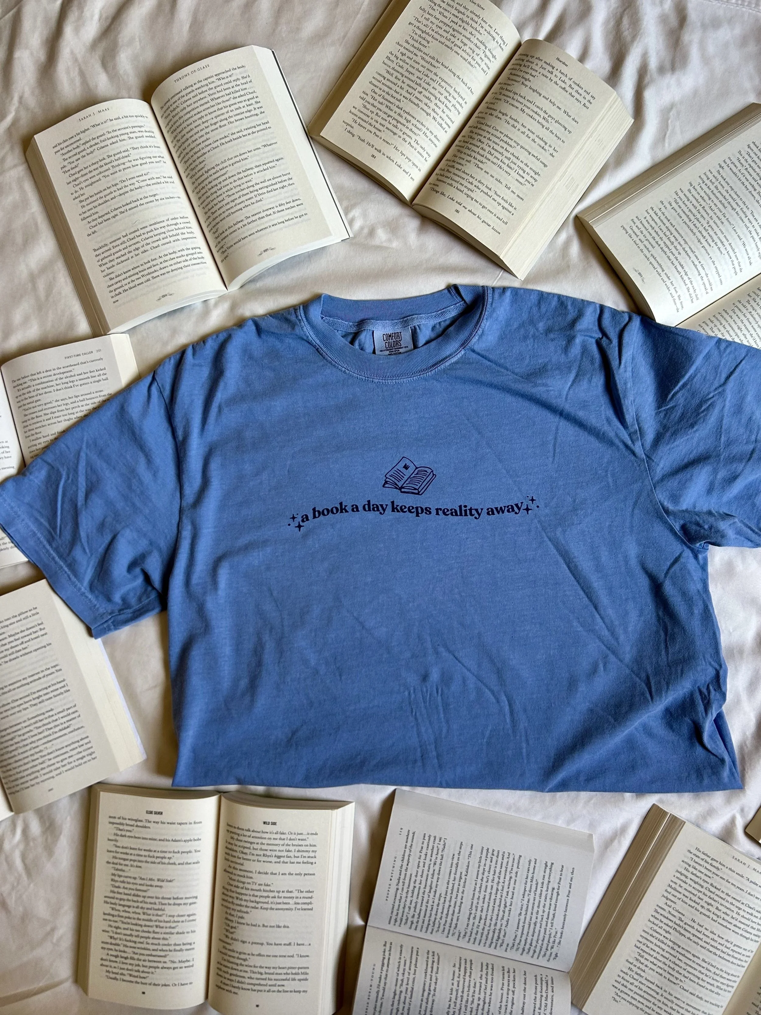 A Book A Day Keeps Reality Away Shirt