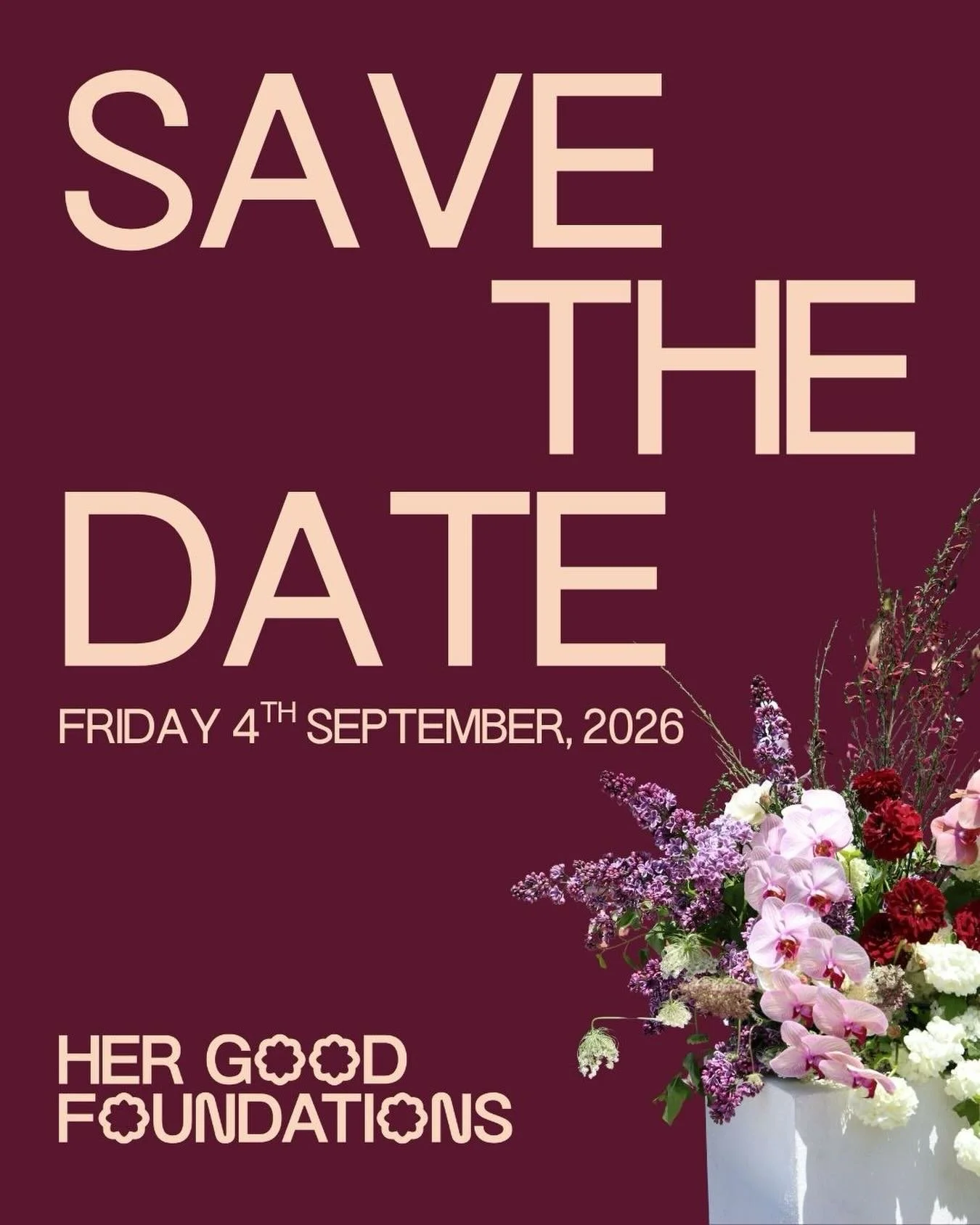 Mark your calendars, lovely humans! We&rsquo;re back - and better than ever. New venue, new date - same wonderful community of women doing incredible things. Friday, 4th September - lock it in! ✨