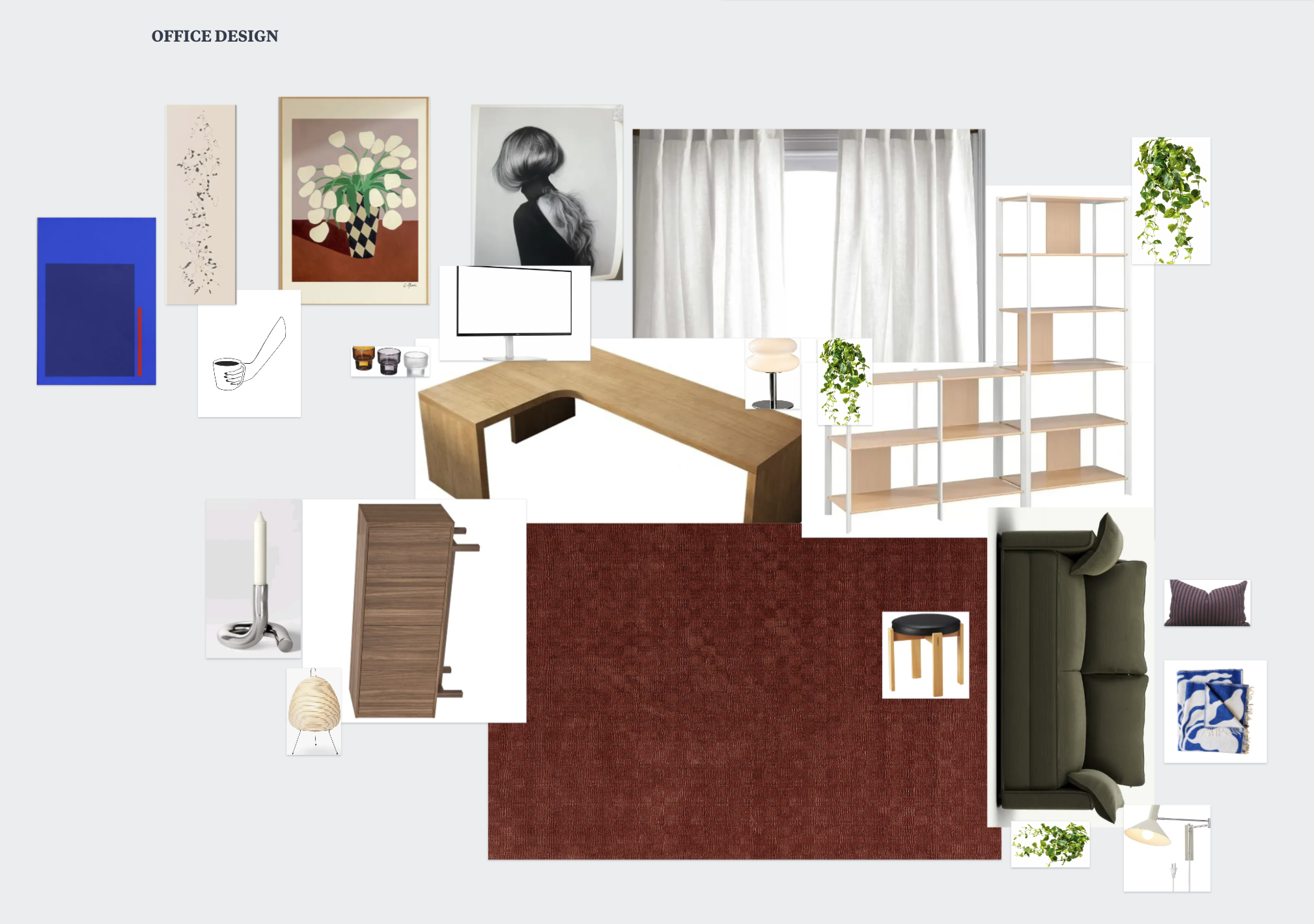 How I Designed My Home Office (Before Buying a Thing!)