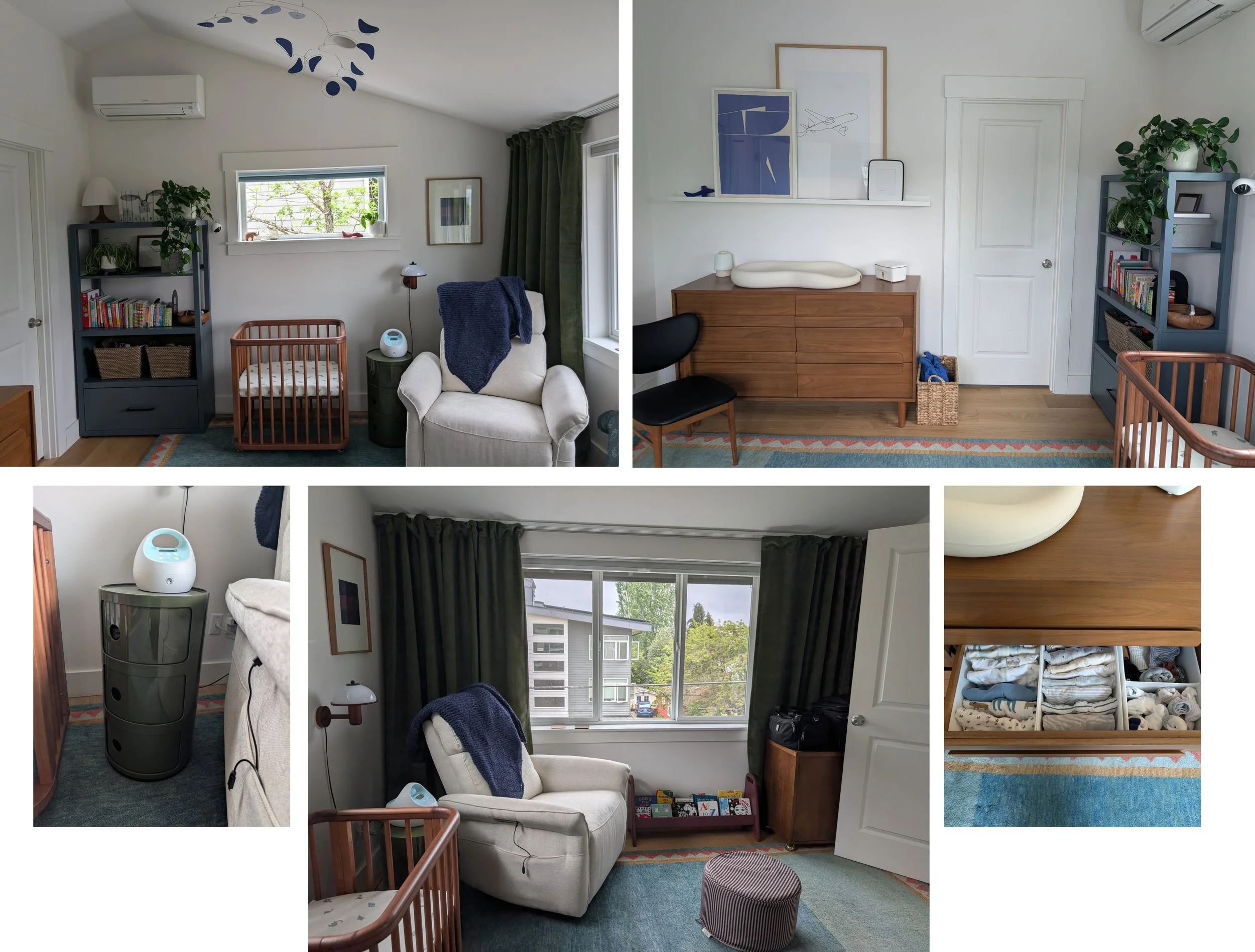 How a Professional Organizer Designed a Modern Nursery in Seattle (Without Going Overboard) Part 2